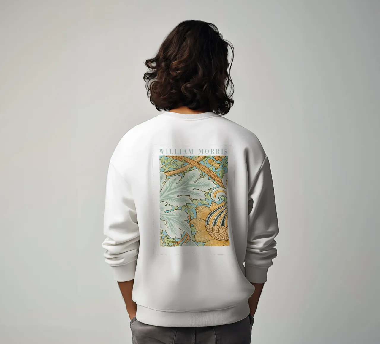 William Morris Design botanico felpa da Vintage Posters