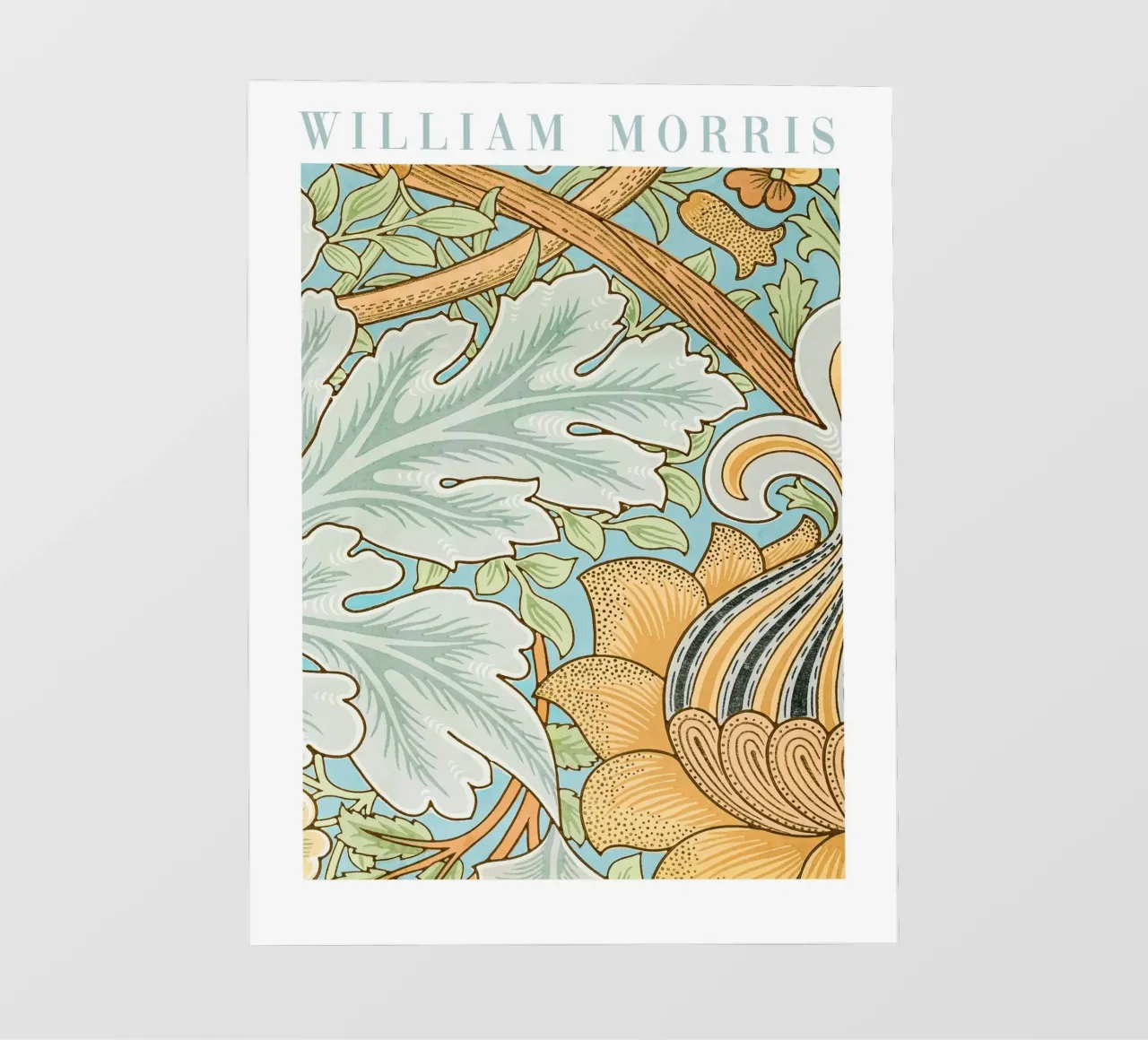 William Morris Design botanico telo in pvc da Vintage Posters