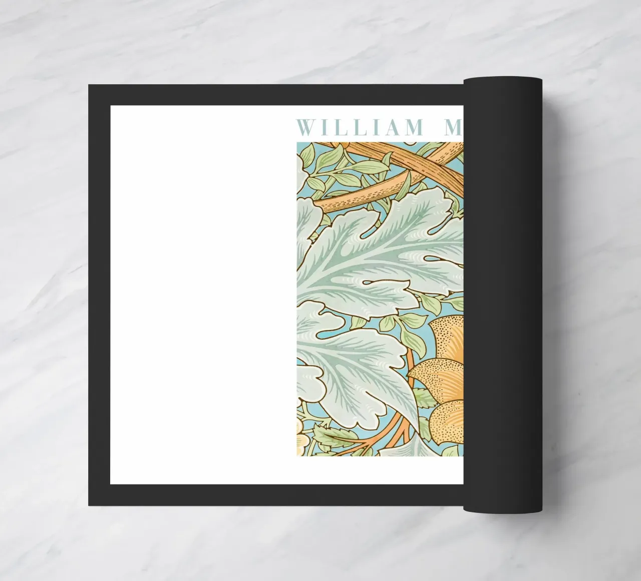 William Morris Design botanico zerbino da Vintage Posters