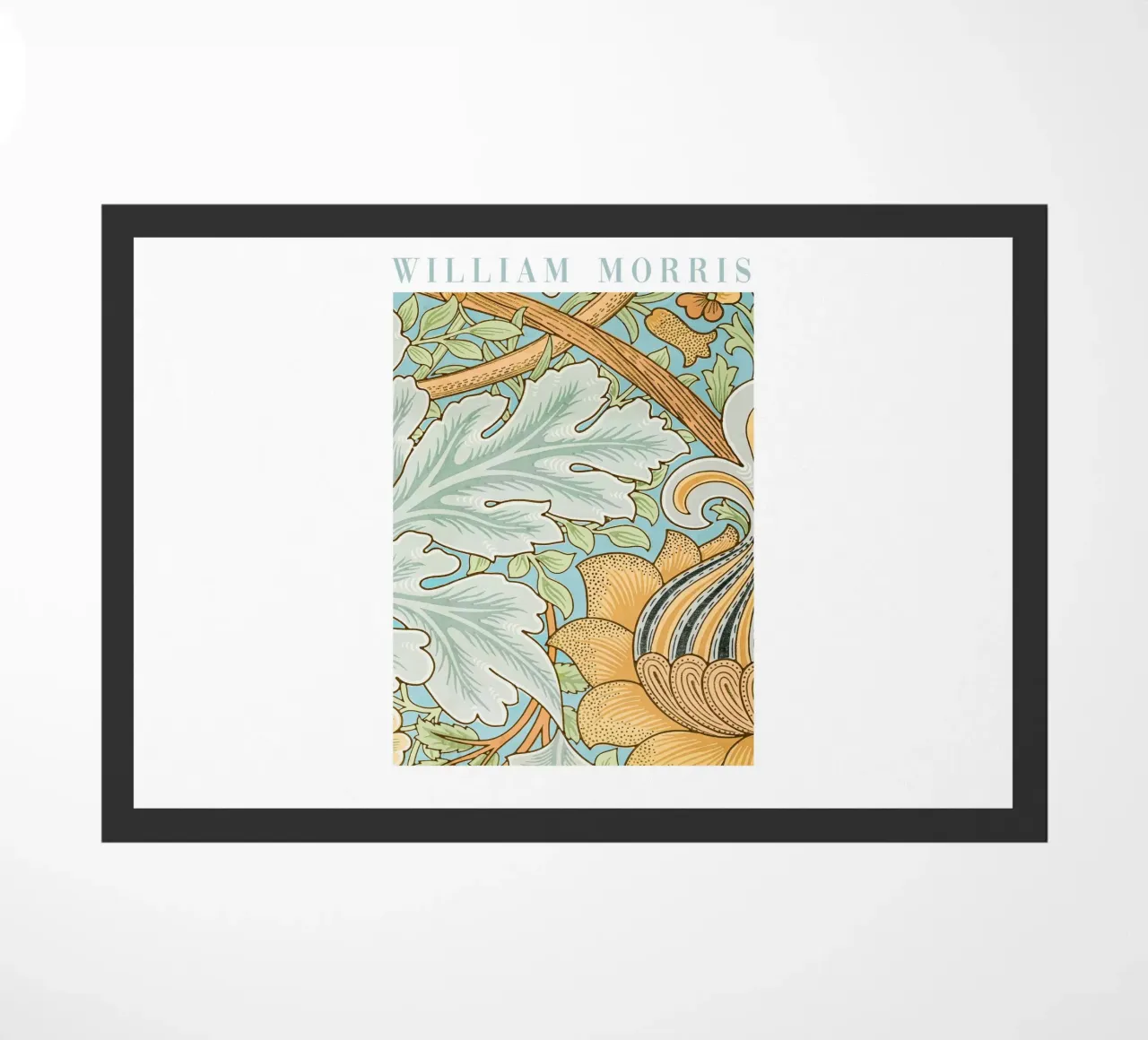 William Morris Design botanico zerbino da Vintage Posters