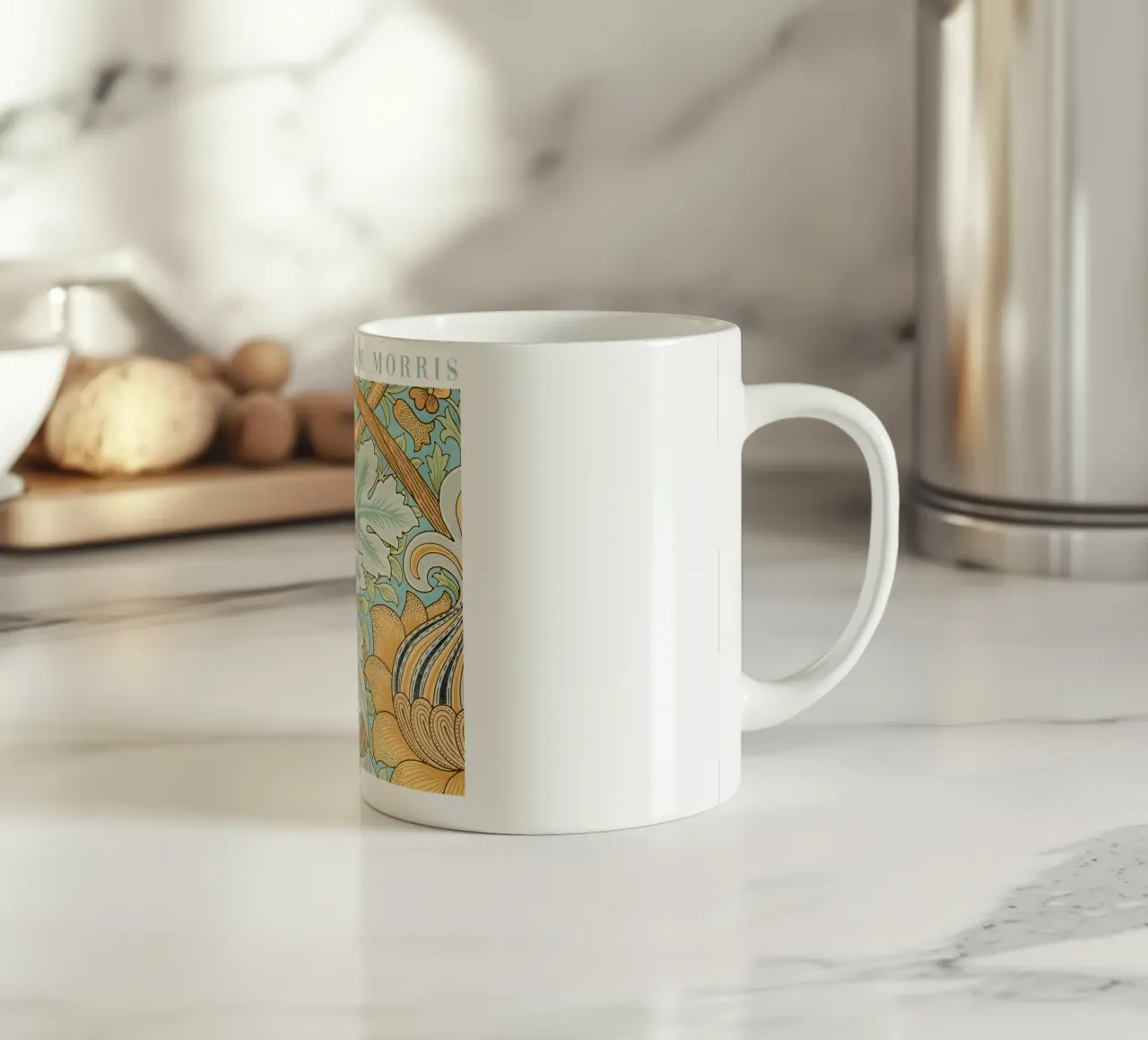 William Morris Design botanico tazza in ceramica da Vintage Posters