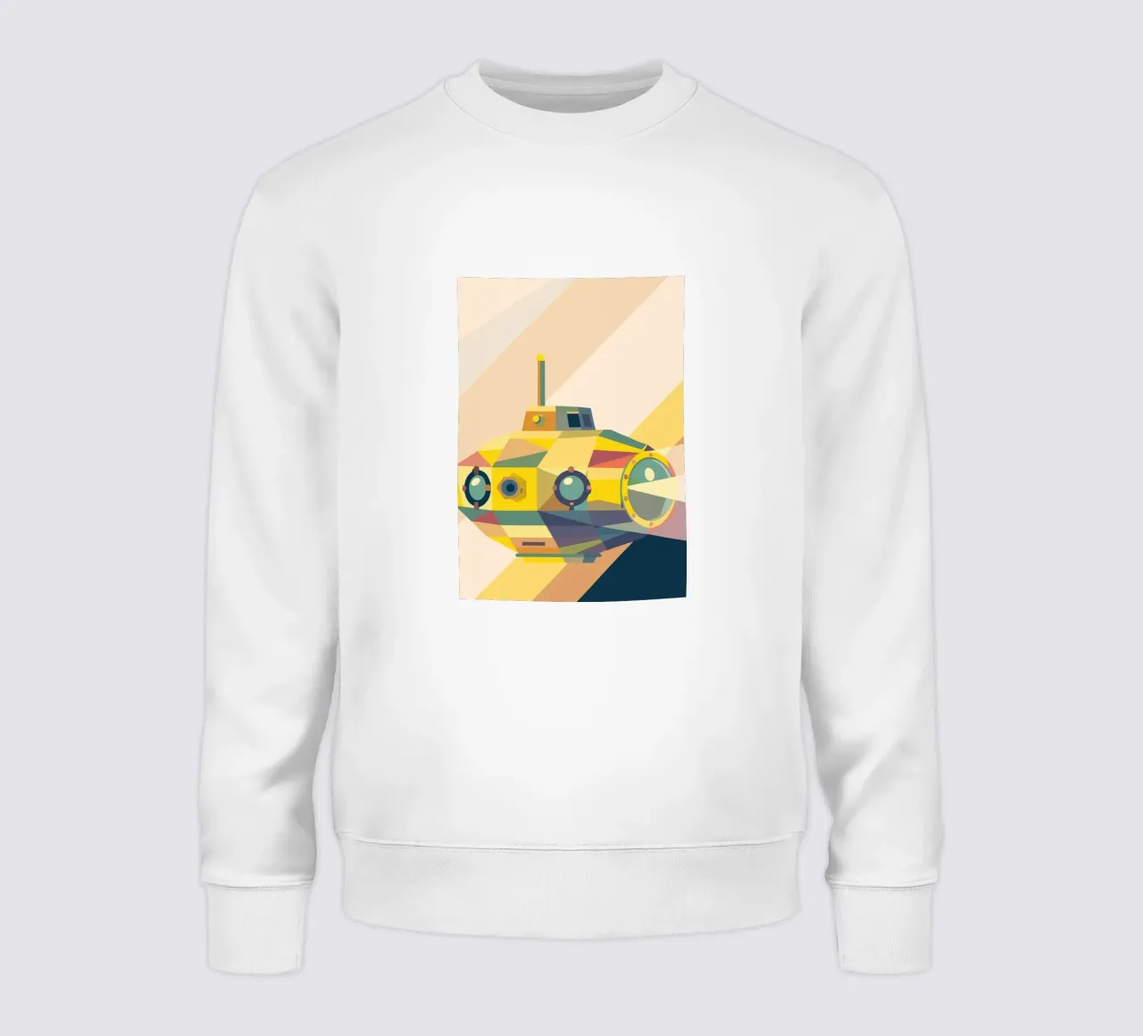 Submarine Underwater sweatshirt by POLYGON SPECIAL