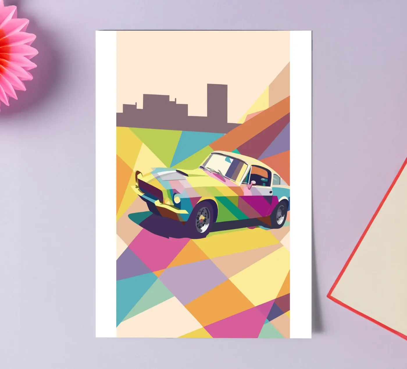 Classic Car Stickerbogen von POLYGON SPECIAL