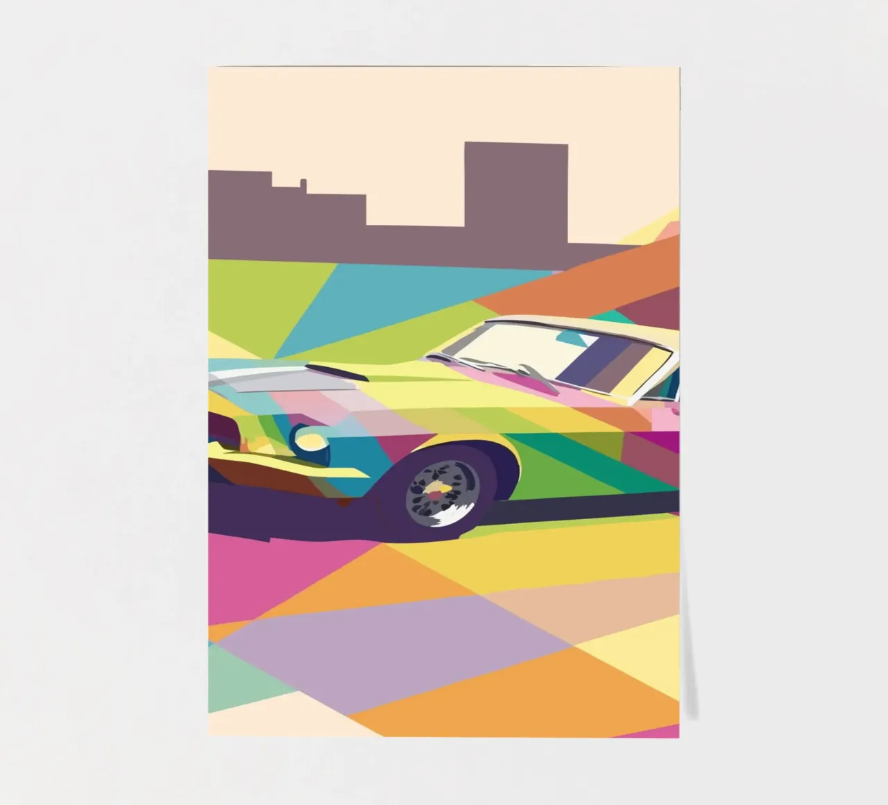 Oldtimer Stickerbogen von POLYGON SPECIAL