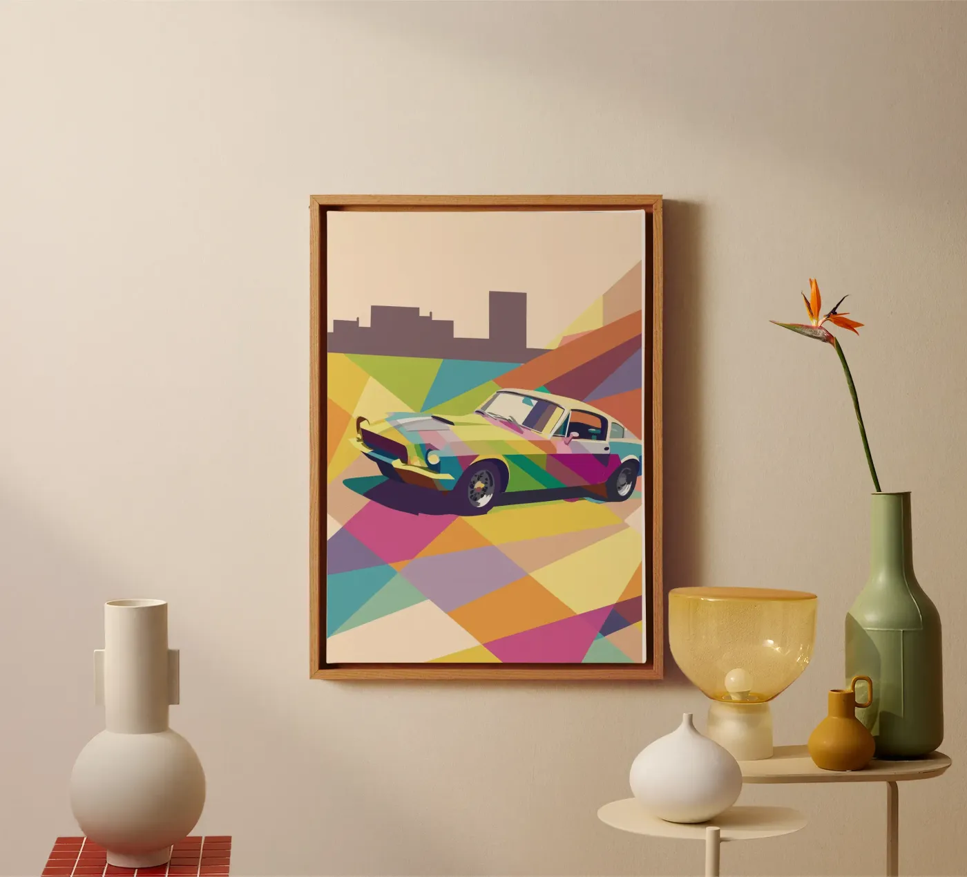 Oldtimer Leinwand von POLYGON SPECIAL