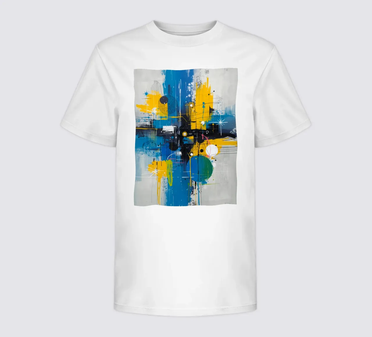 Espressione astratta t-shirt bambini da uniqe world