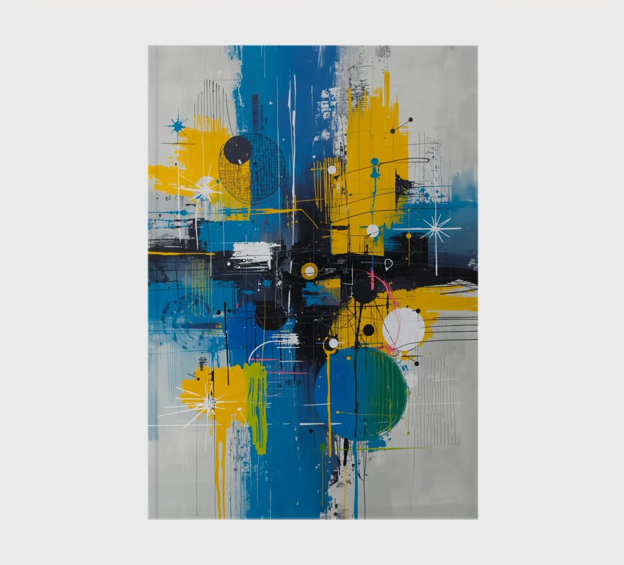 Abstract Expression notebook by uniqe world