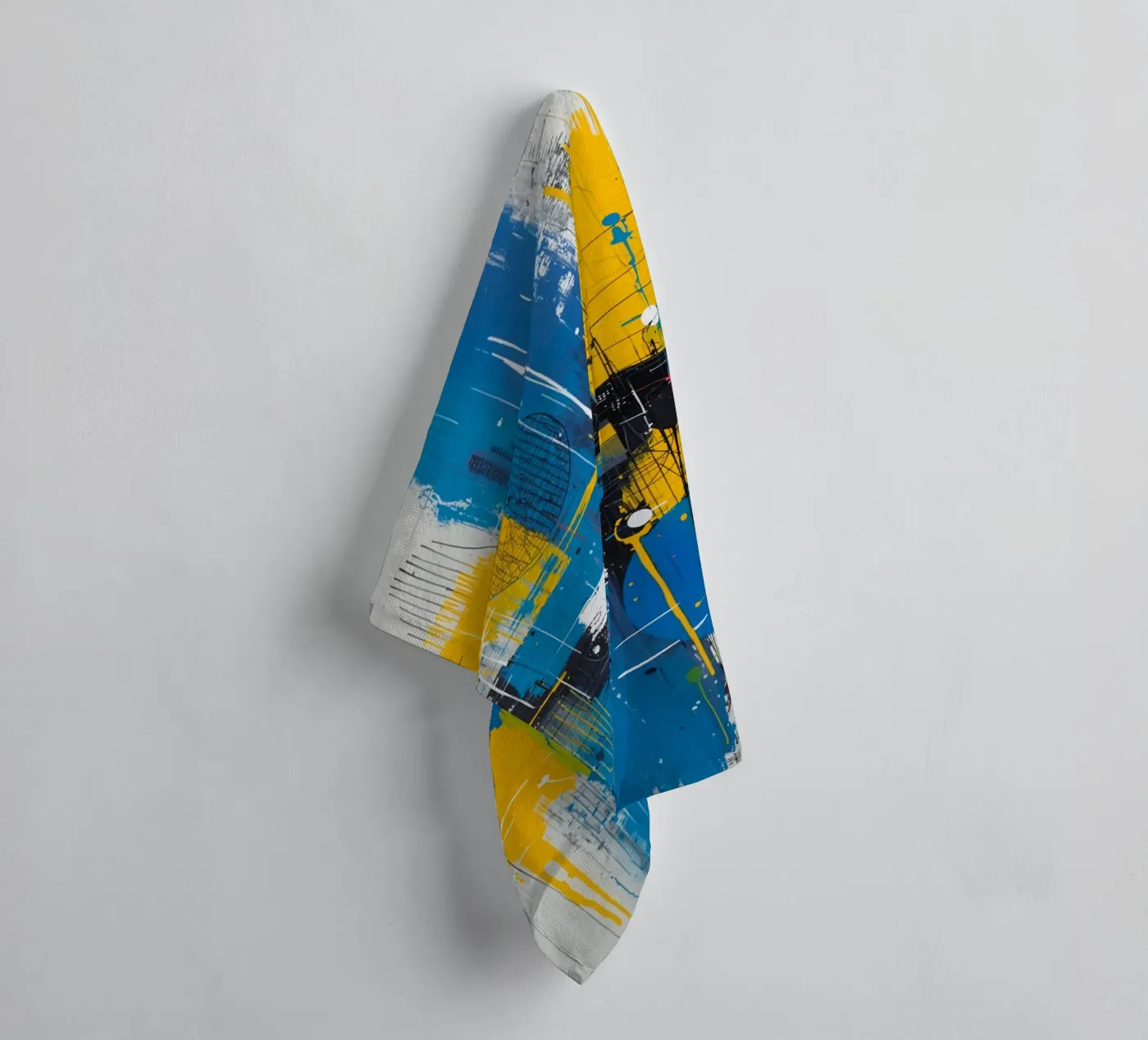 Abstract Expression towel by uniqe world