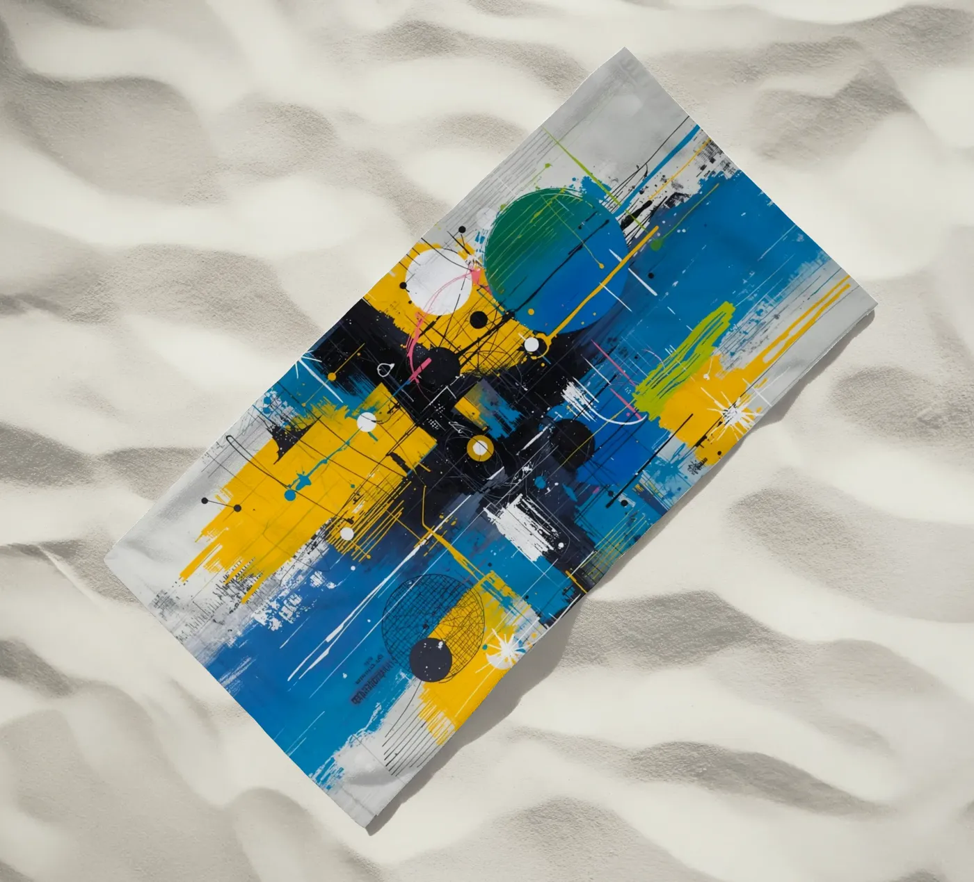 Abstract Expression telo mare da uniqe world