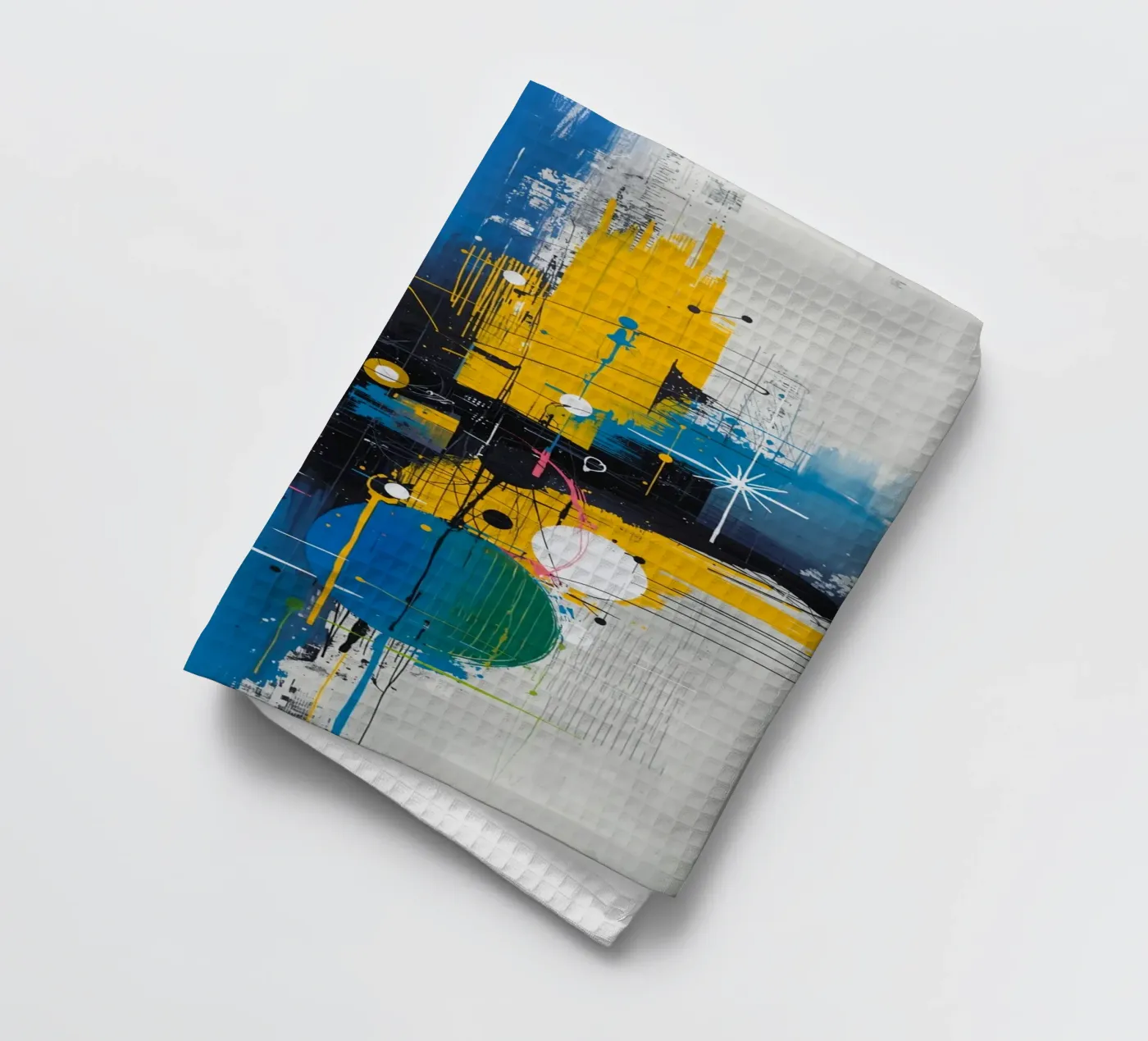 Abstract Expression torchon de uniqe world