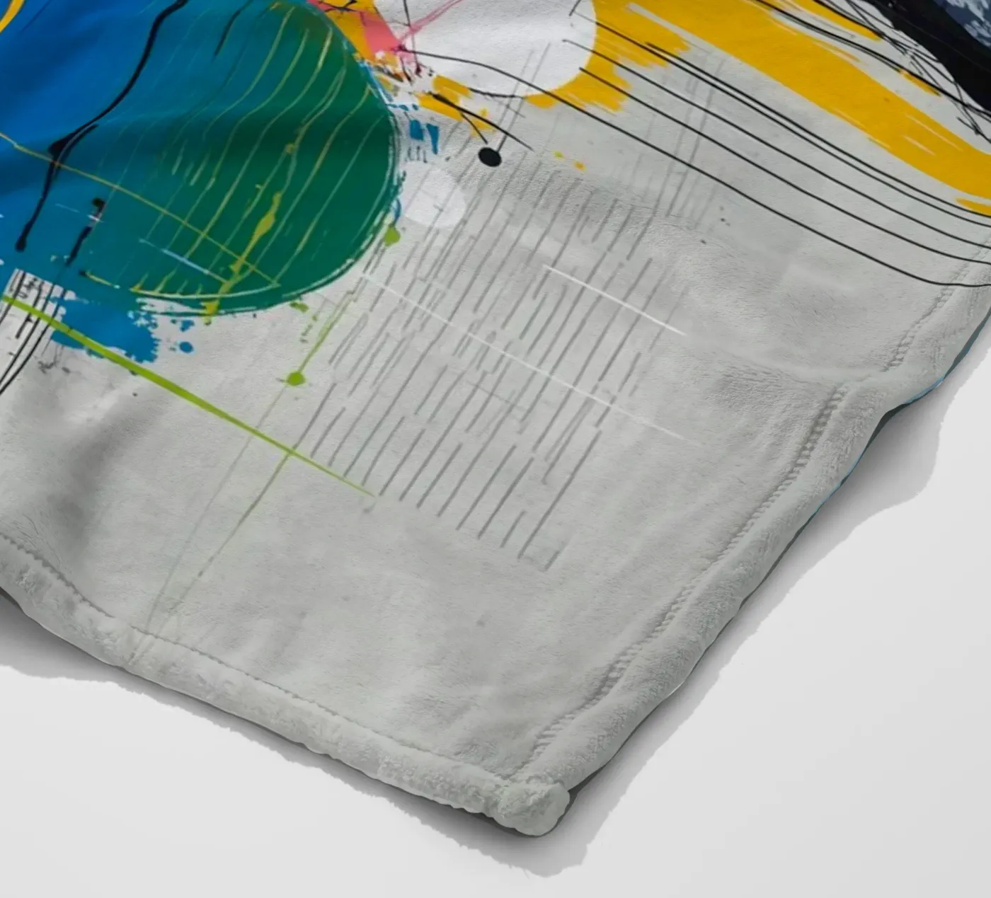 Abstract Expression fleecedeken van uniqe world