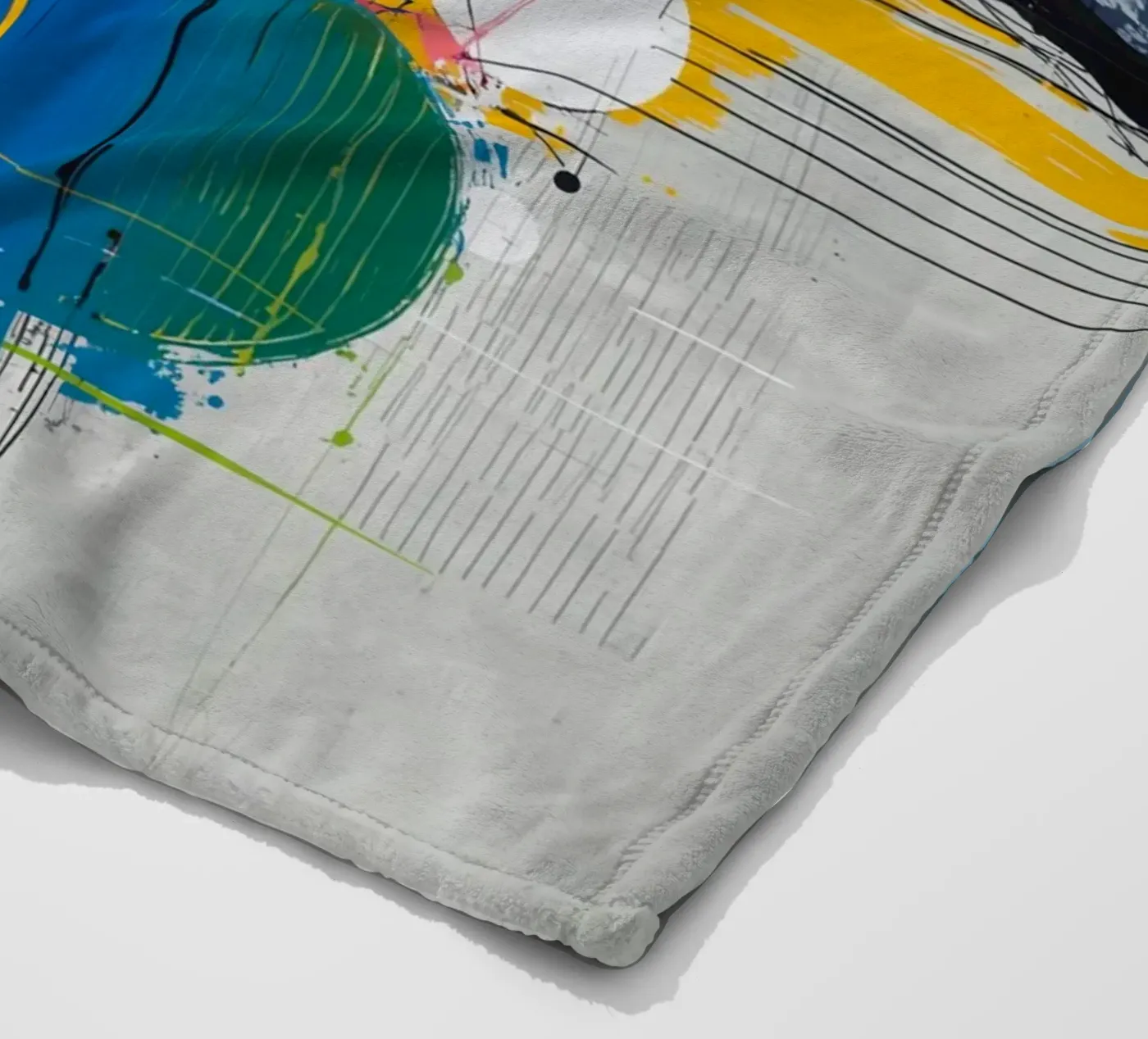 Abstract Expression fleece blanket by uniqe world