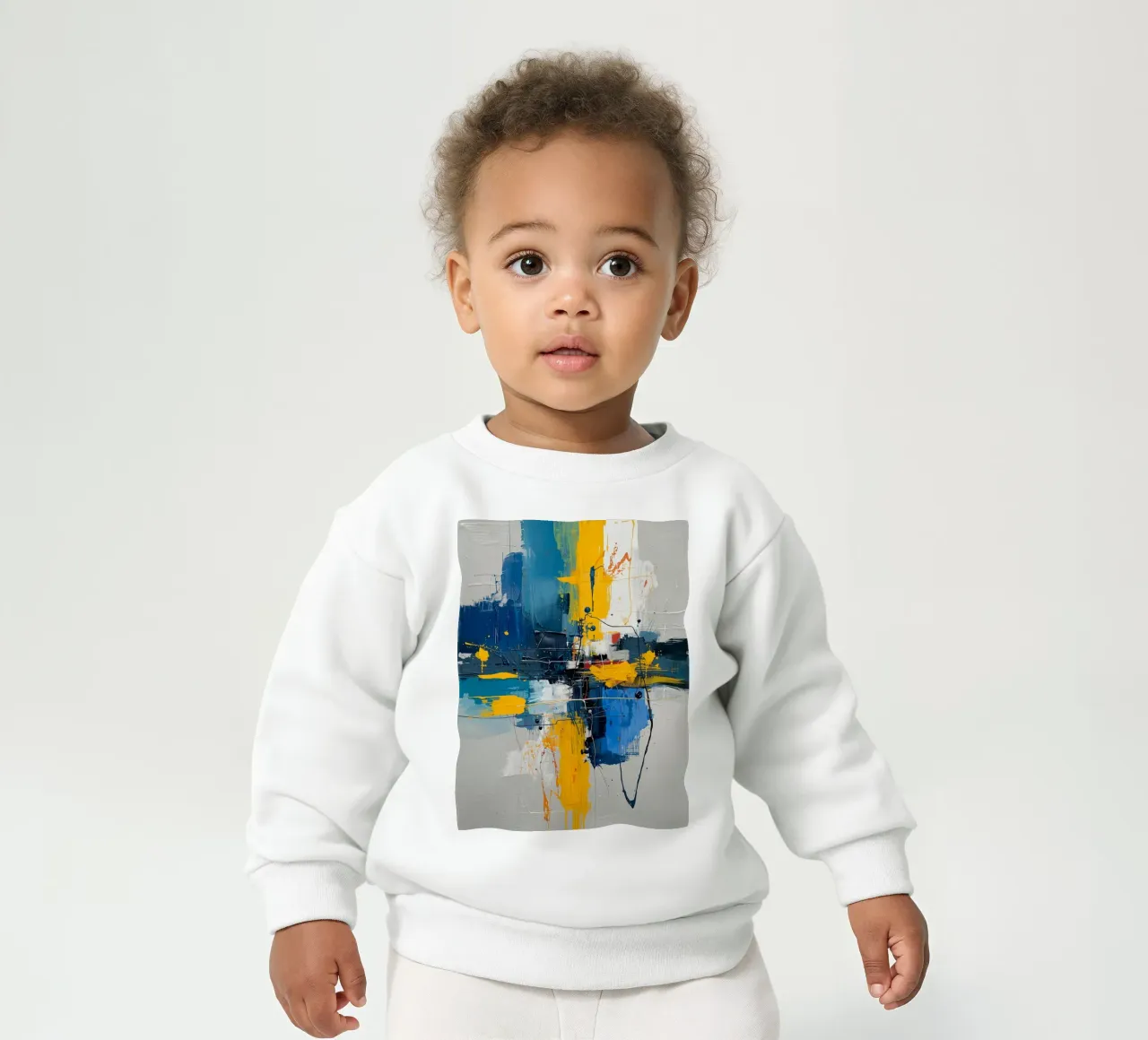 Espressione astratta felpa neonato da uniqe world