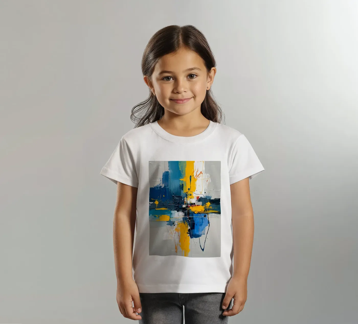 Abstract Expression Kinder T-Shirt von uniqe world
