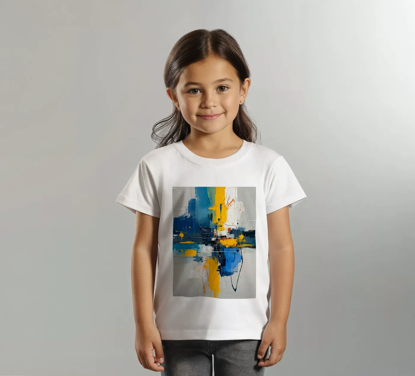 Abstract Expression Kinder T-Shirt von uniqe world