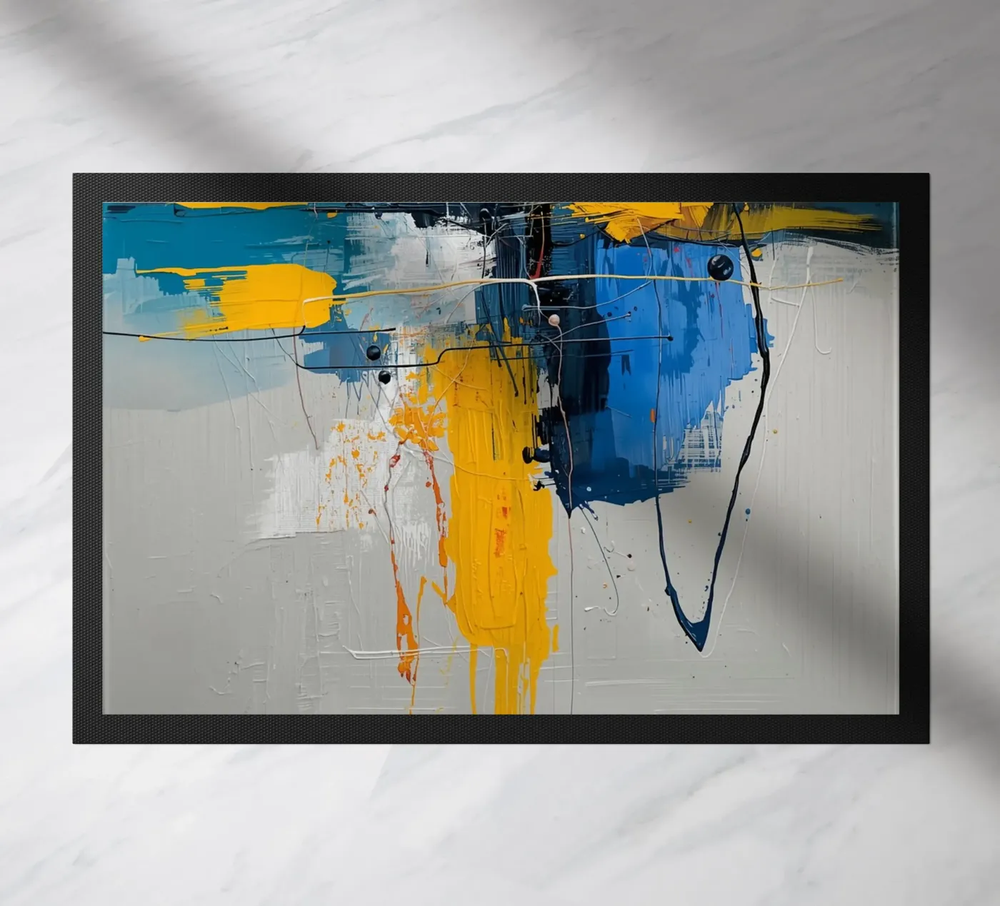 Abstract Expression doormat by uniqe world