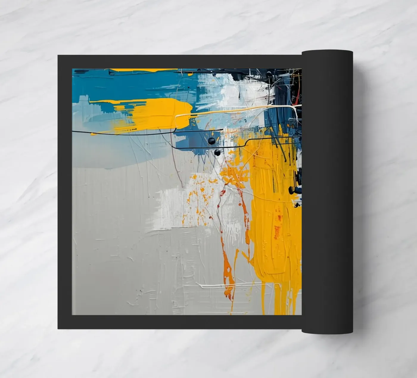 Abstract Expression doormat by uniqe world