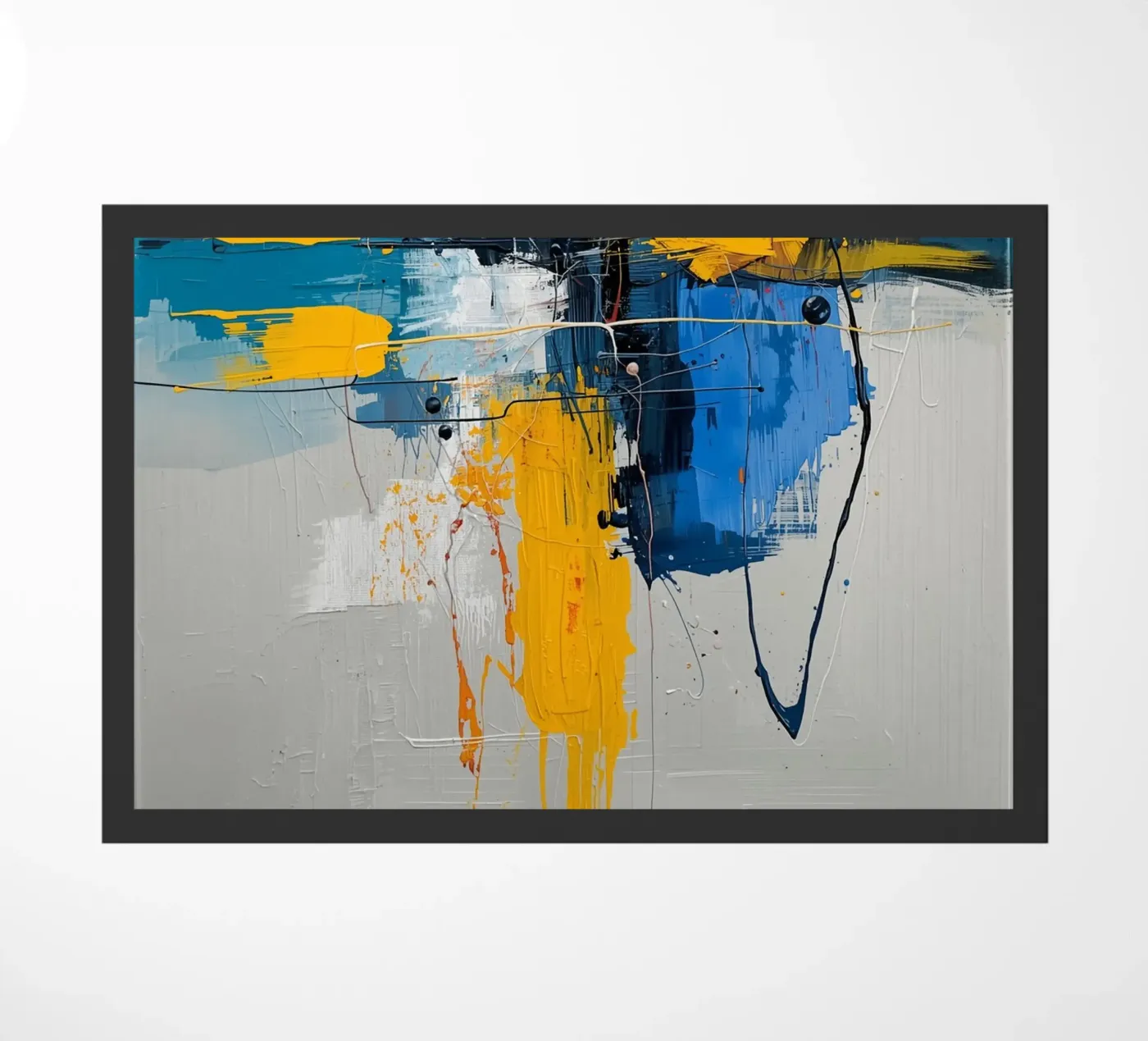 Abstract Expression doormat by uniqe world