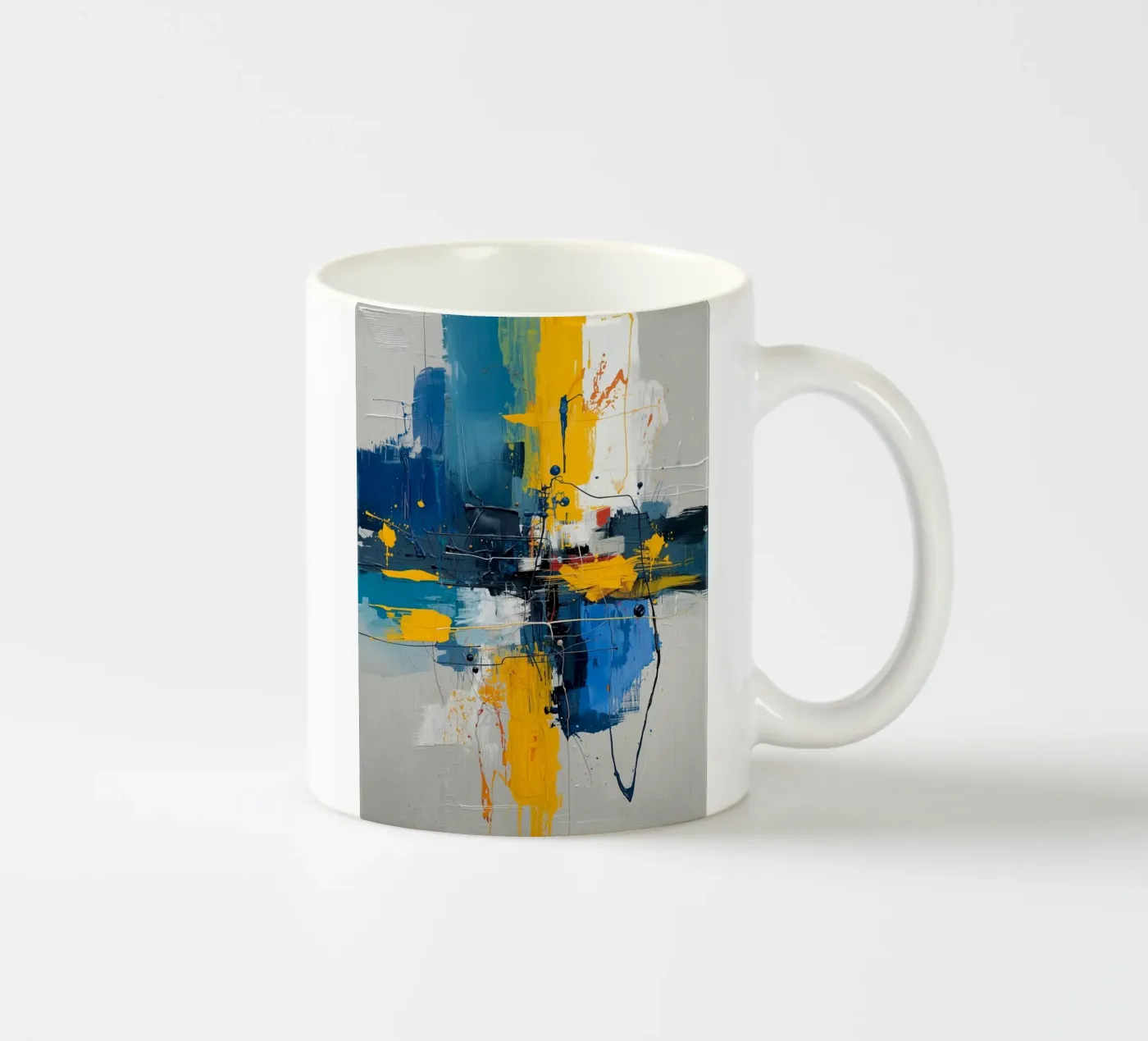 Abstract Expression Keramik Tasse von uniqe world