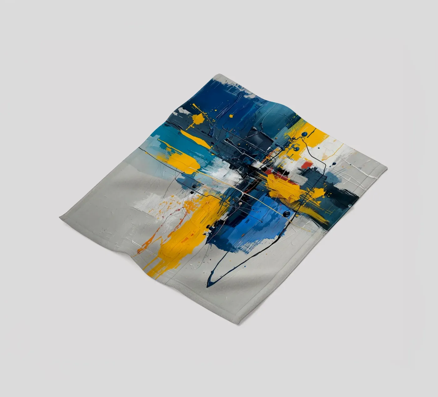 Abstract Expression Fleecedecke von uniqe world