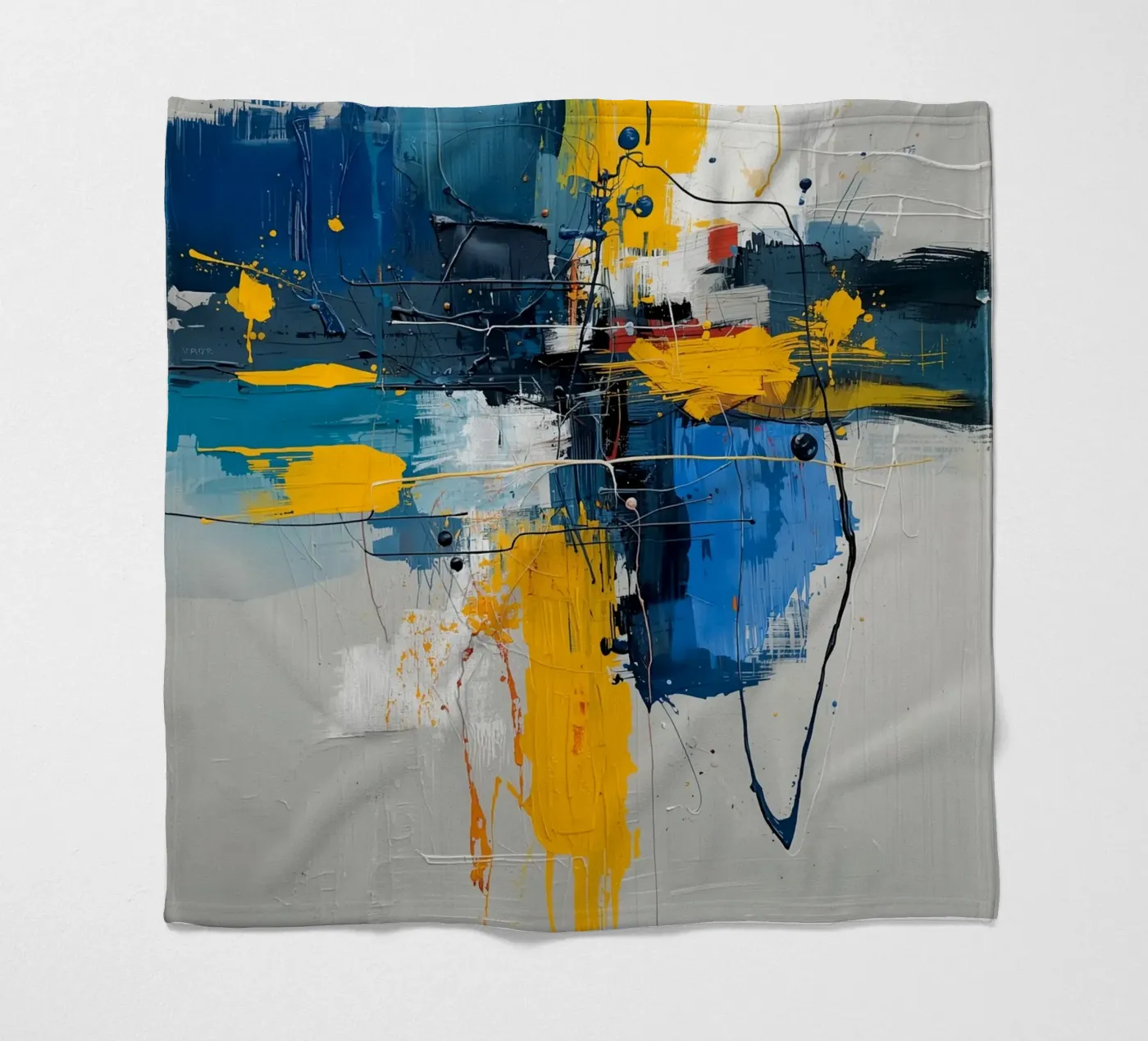 Abstract Expression Fleecedecke von uniqe world