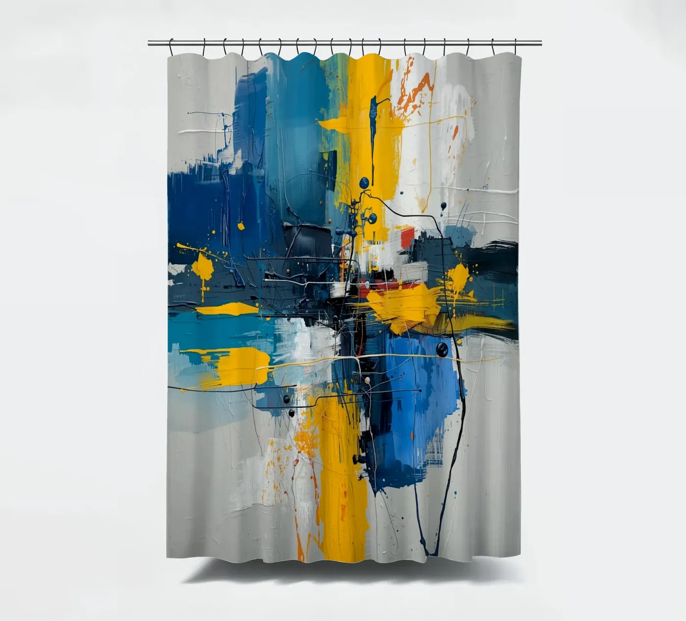 Abstract Expression Duschvorhang von uniqe world