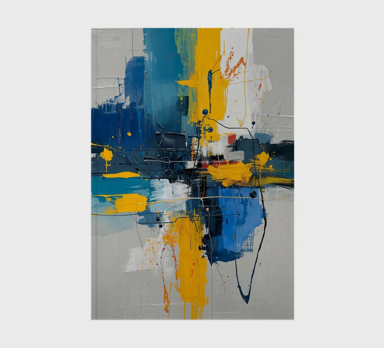 Abstract Expression notebook by uniqe world