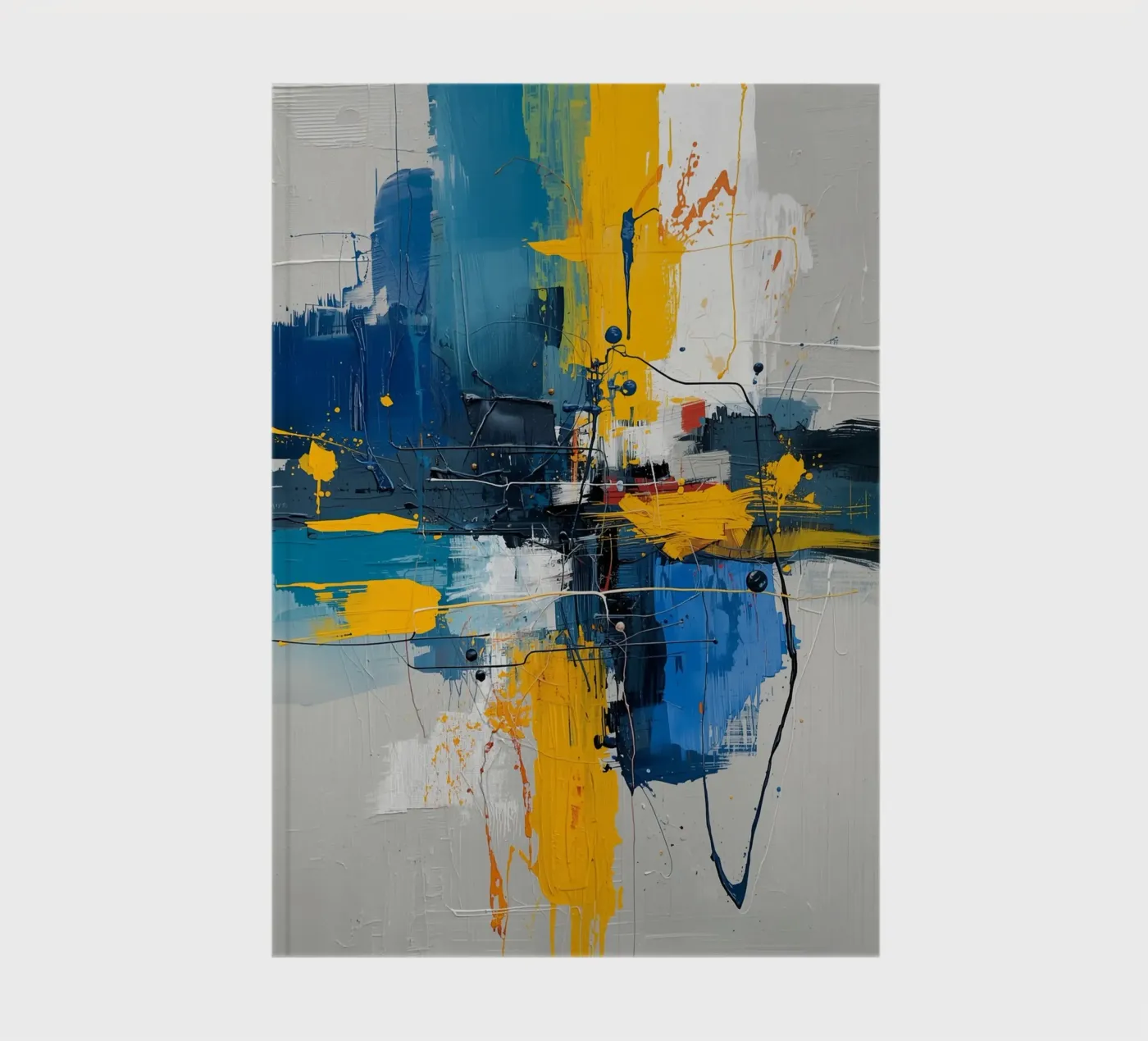 Abstract Expression notebook by uniqe world