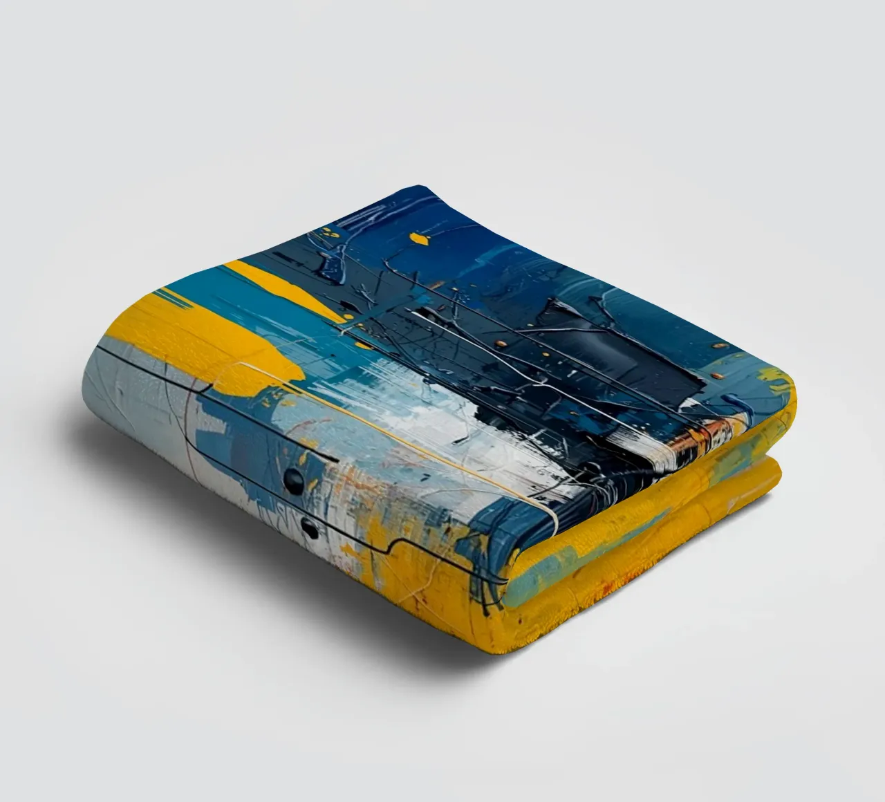 Abstract Expression towel by uniqe world