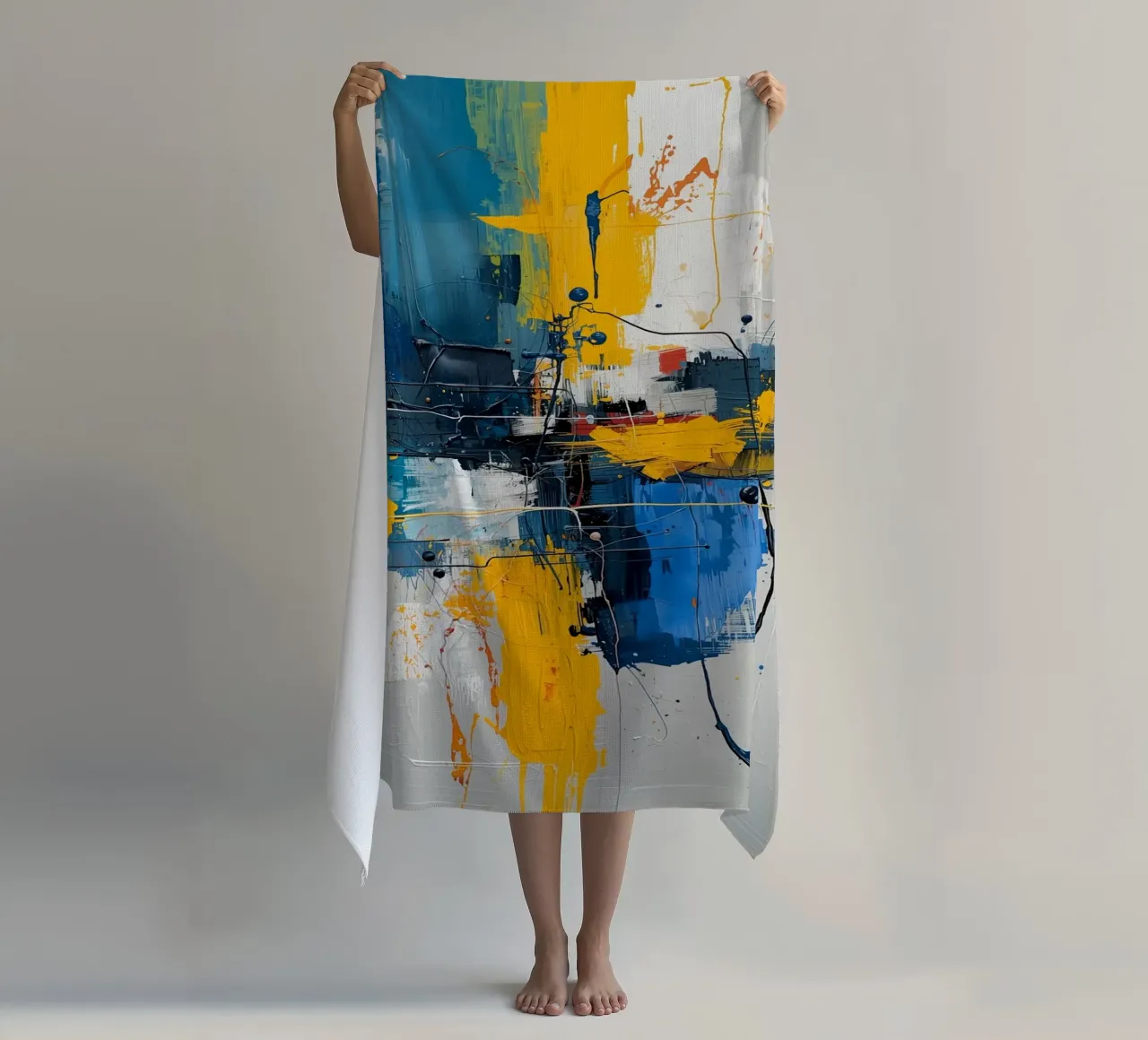 Abstract Expression product.type.towel-beach common.byCreator uniqe world