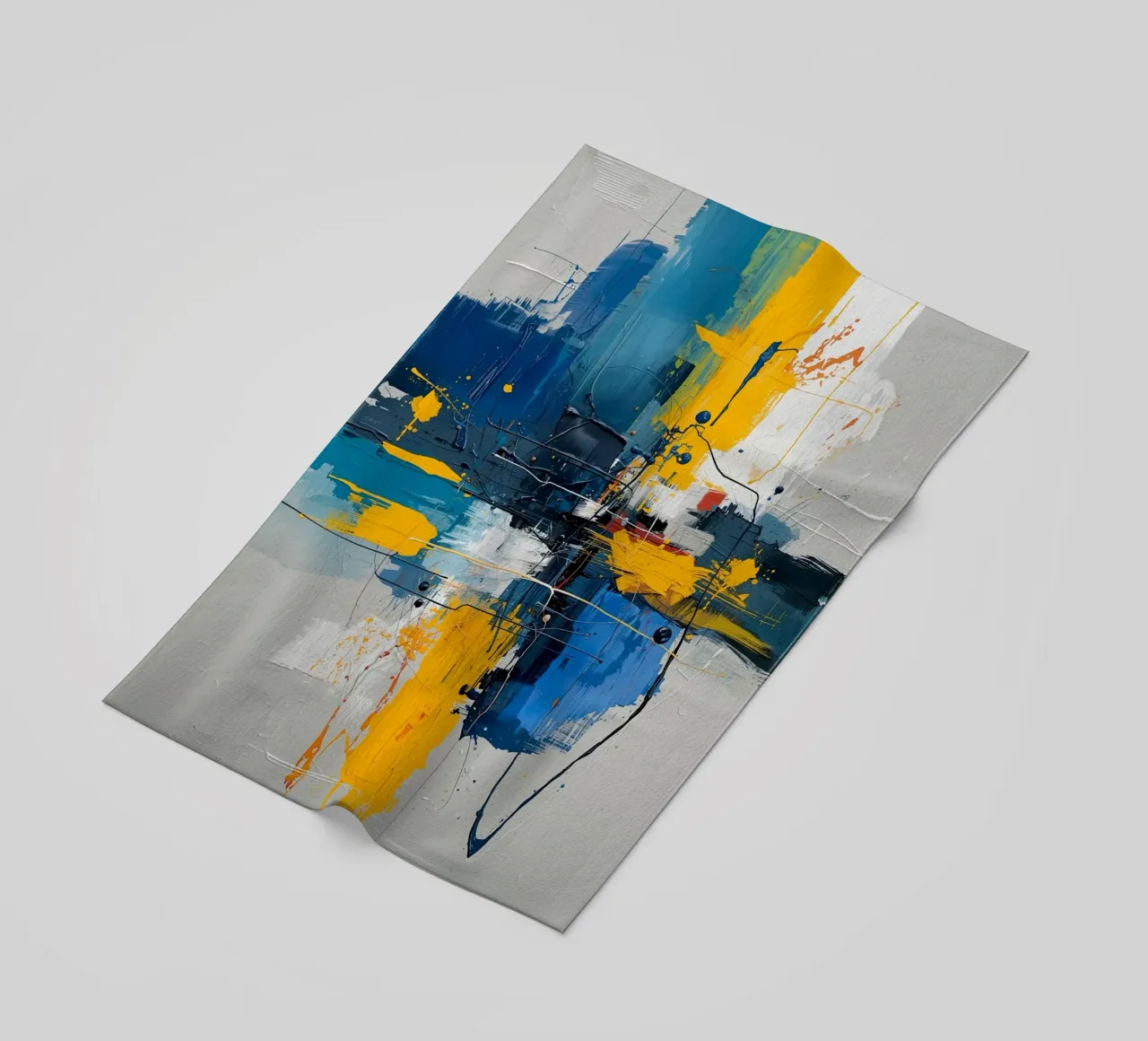 Abstract Expression product.type.towel-beach common.byCreator uniqe world