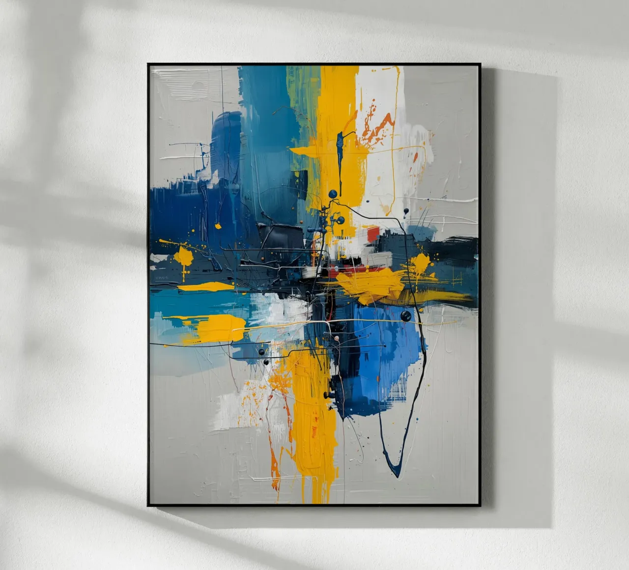 Espressione astratta plexiglass da uniqe world