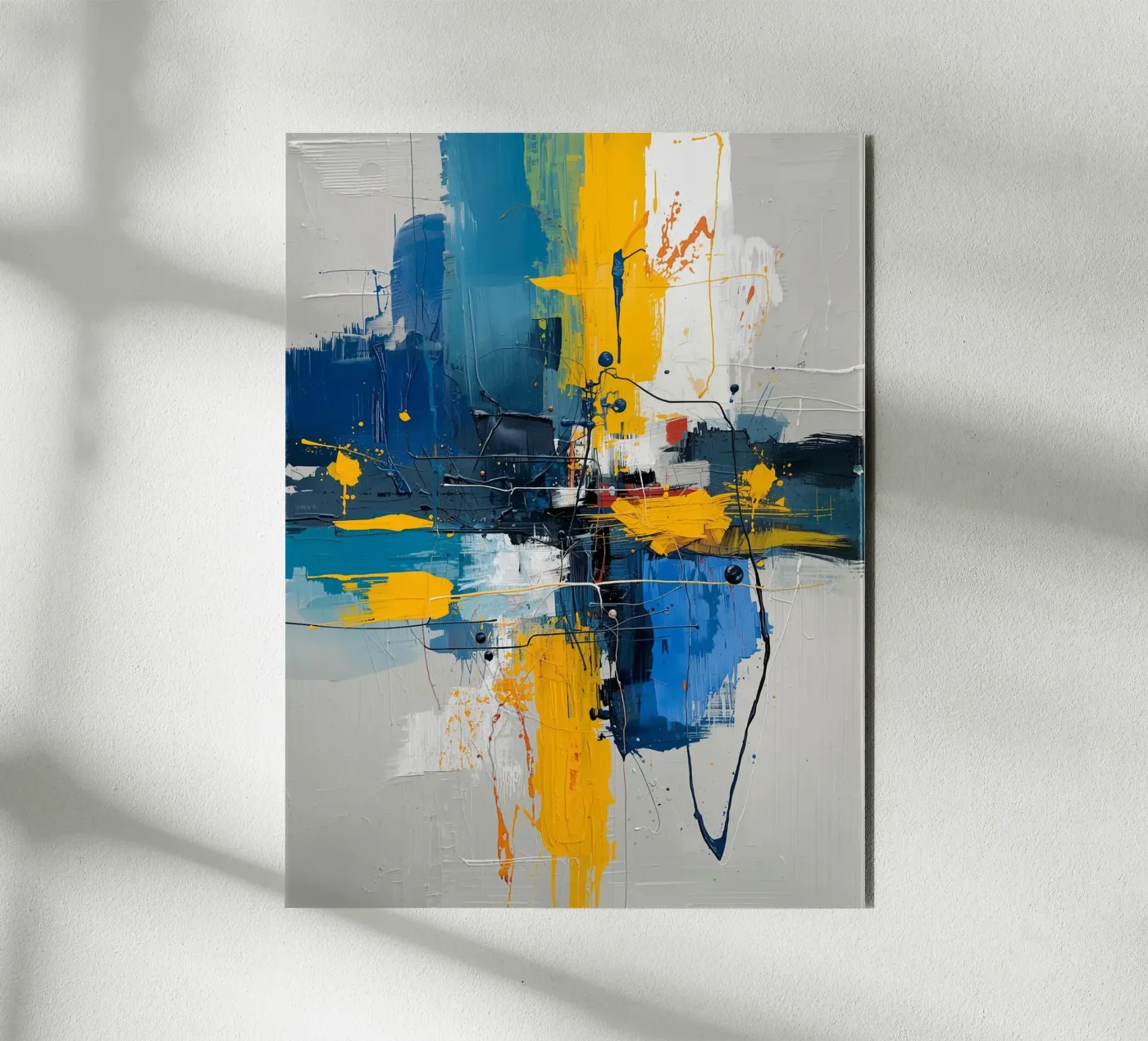 Abstract Expression forex plate by uniqe world