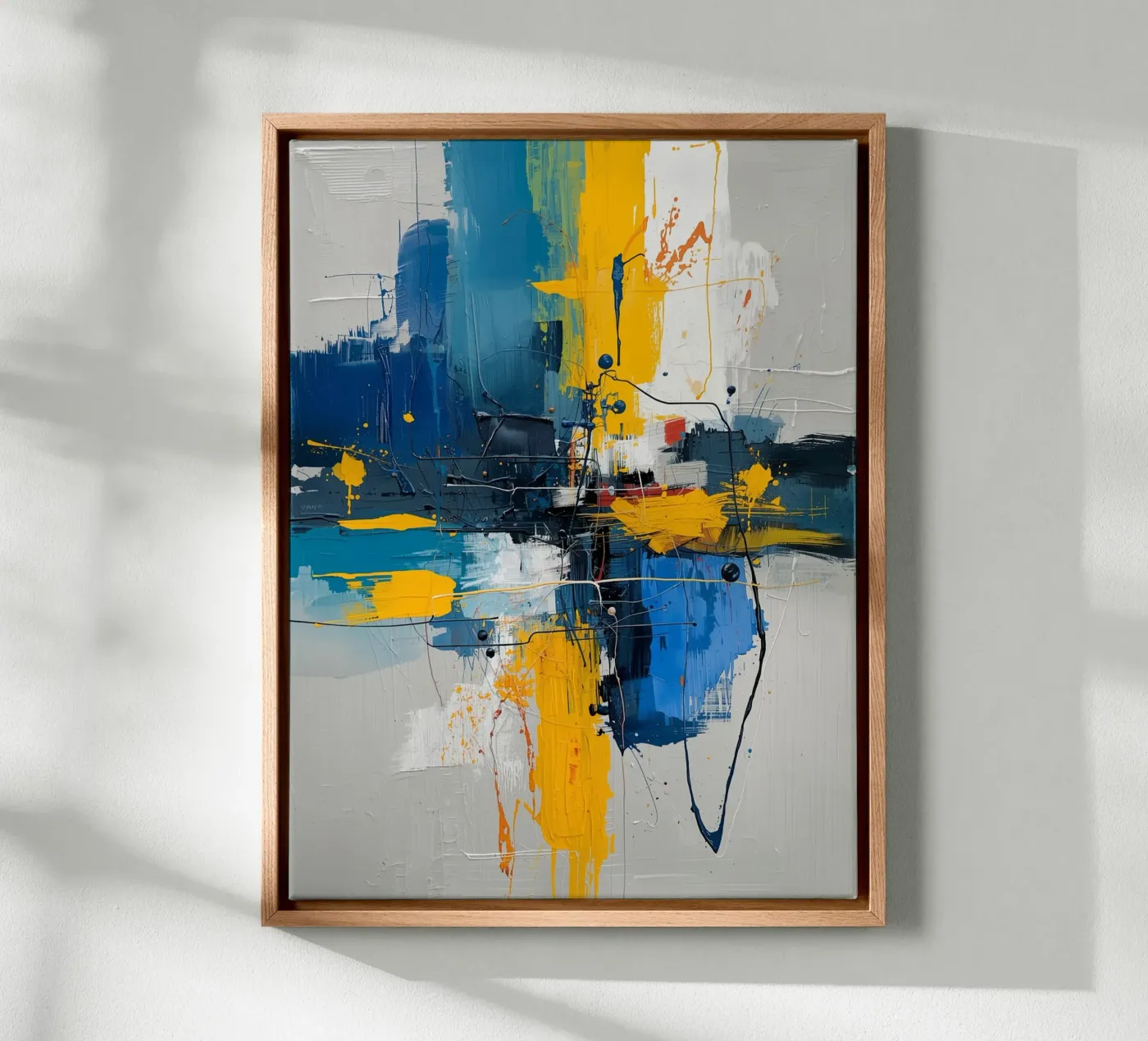 Espressione astratta tela da uniqe world