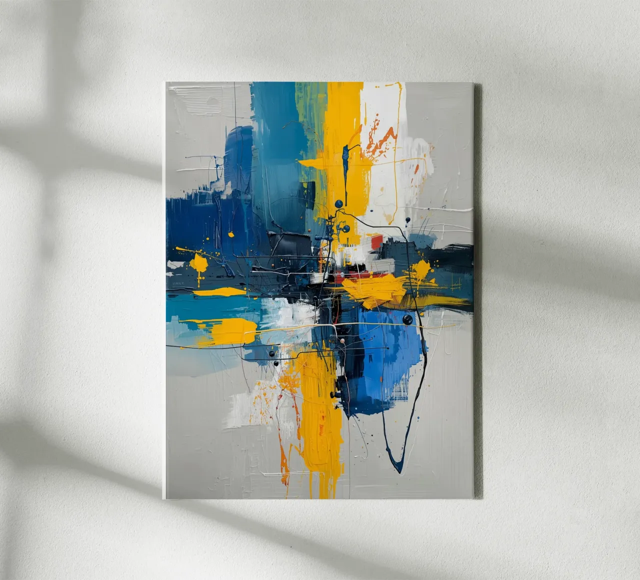 Espressione astratta tela da uniqe world