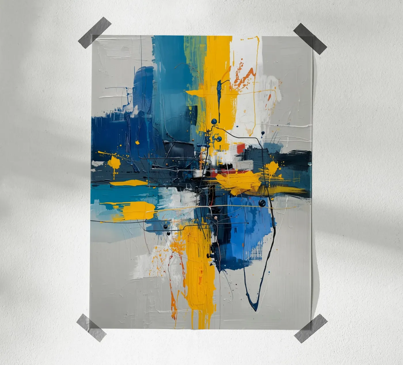 Abstract Expression poster by uniqe world