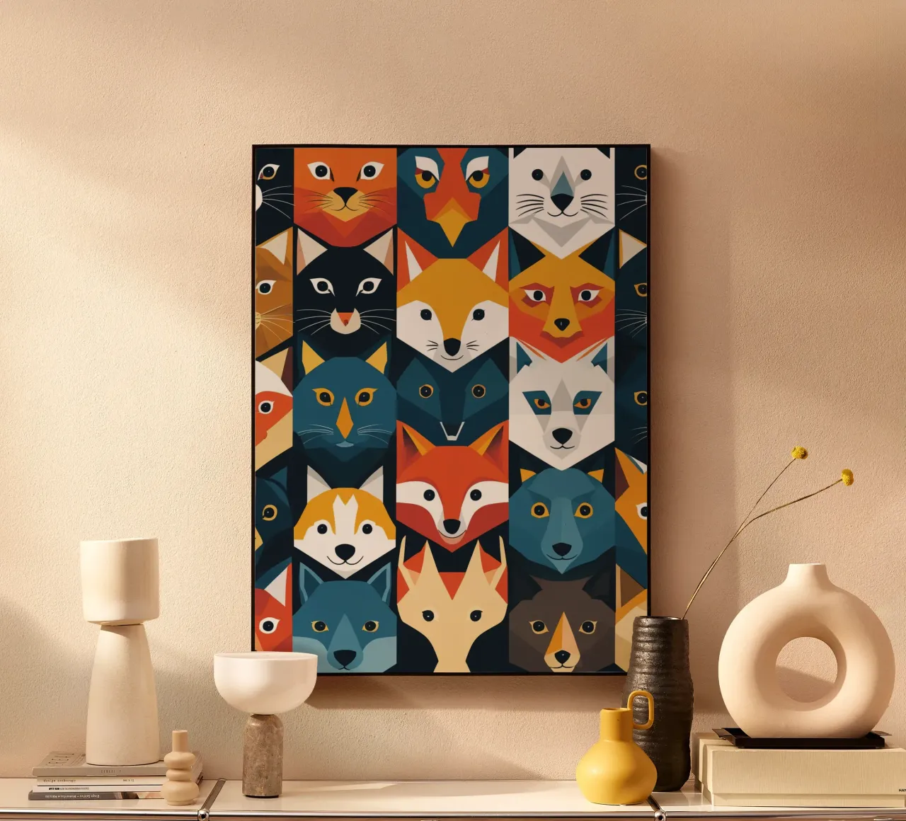 Volti selvaggi plexiglass da uniqe world