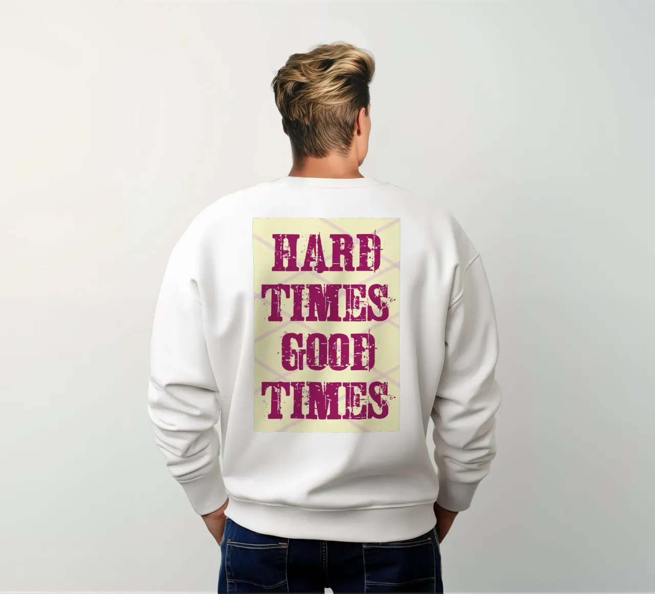 tempi duri tempi buoni felpa da Deetooz