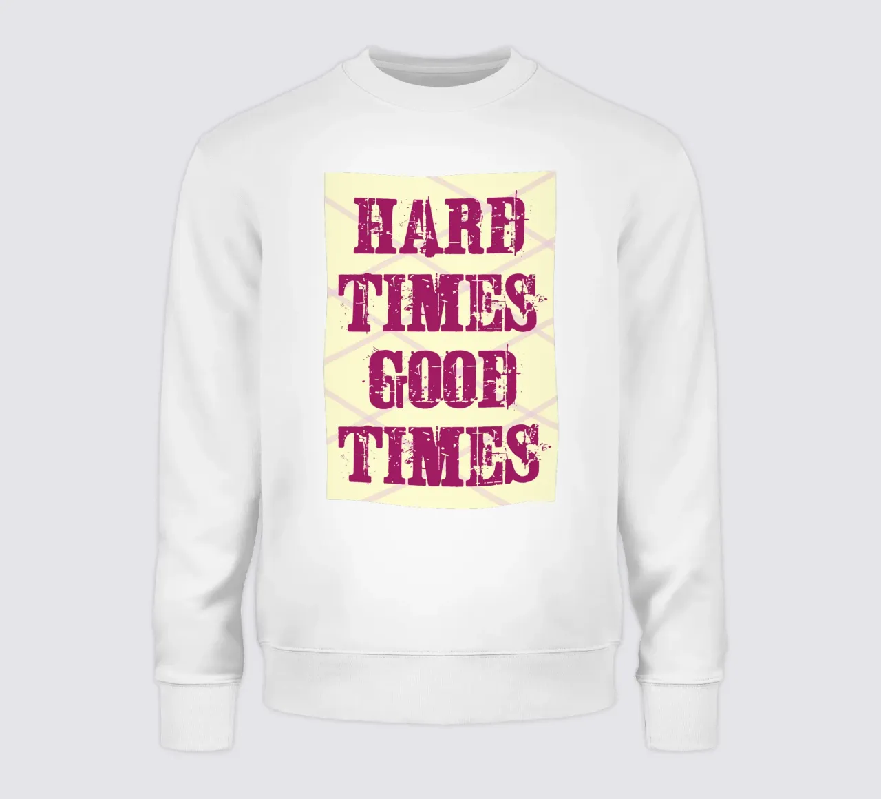 tempi duri tempi buoni felpa da Deetooz