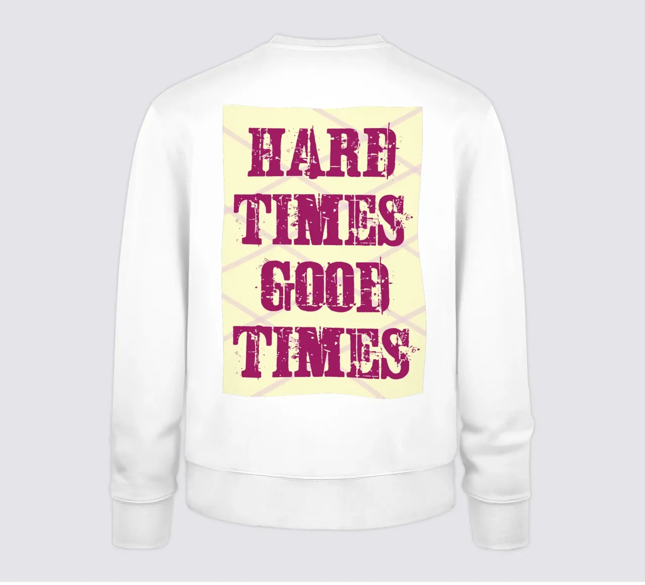 tempi duri tempi buoni felpa da Deetooz