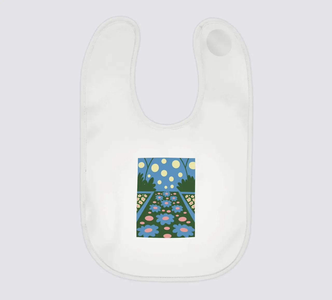 Design allegro del giardino fiorito bavaglino da SPECIAL FLOWER PATTERNS