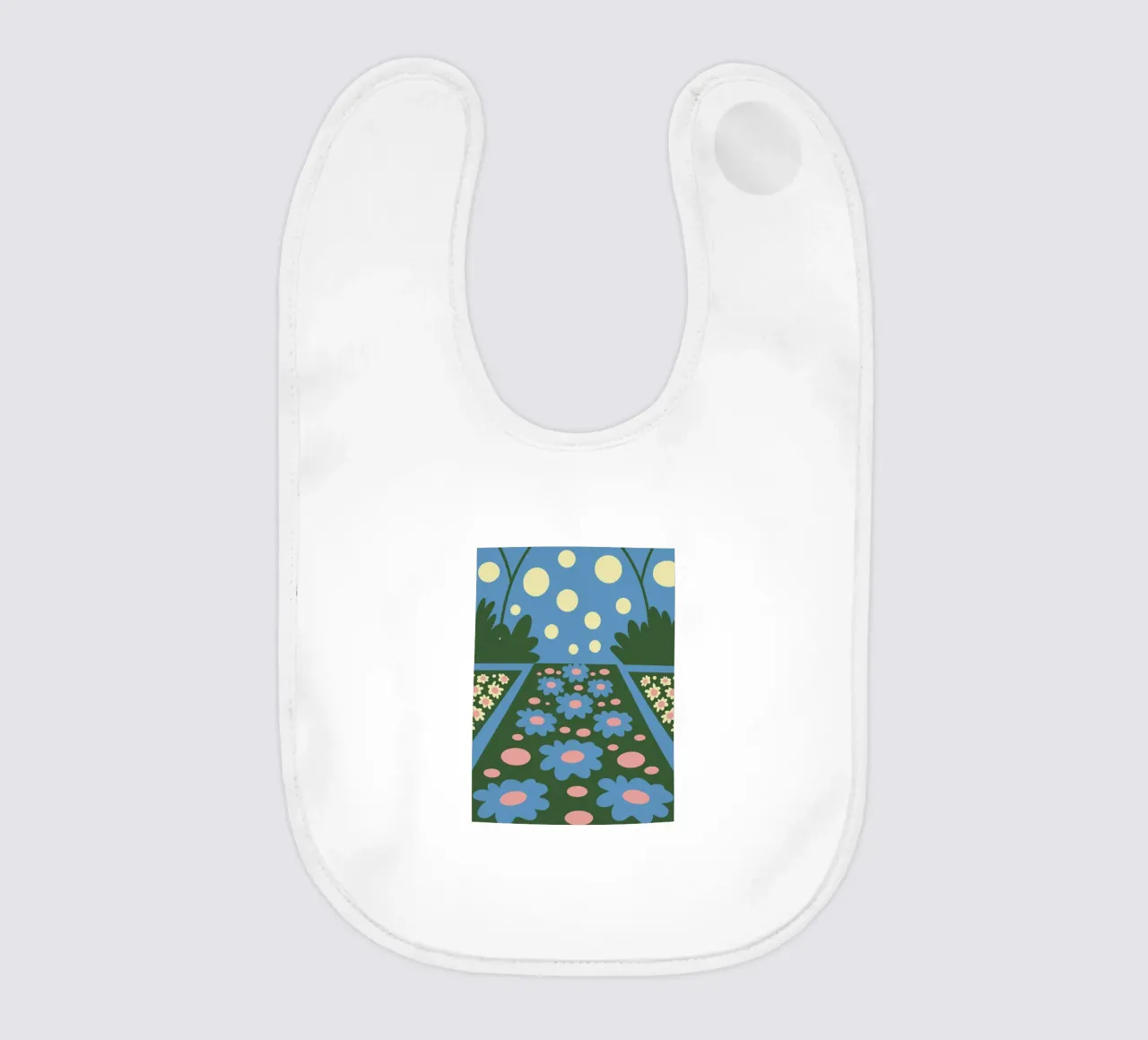 Design allegro del giardino fiorito bavaglino da SPECIAL FLOWER PATTERNS