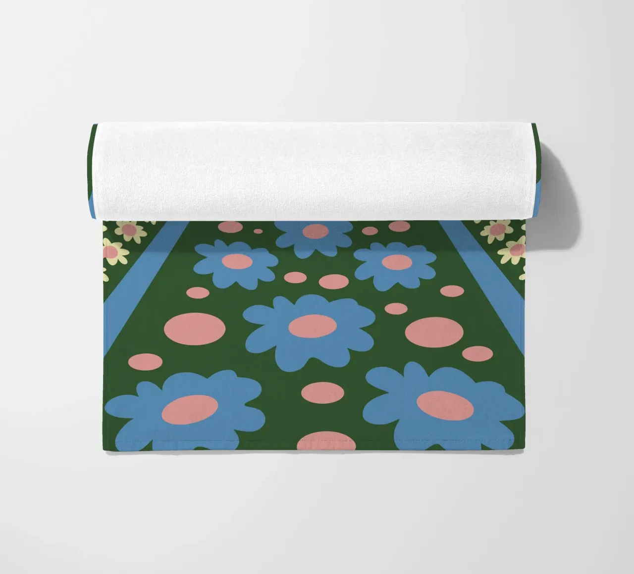 Design allegro del giardino fiorito telo mare da SPECIAL FLOWER PATTERNS