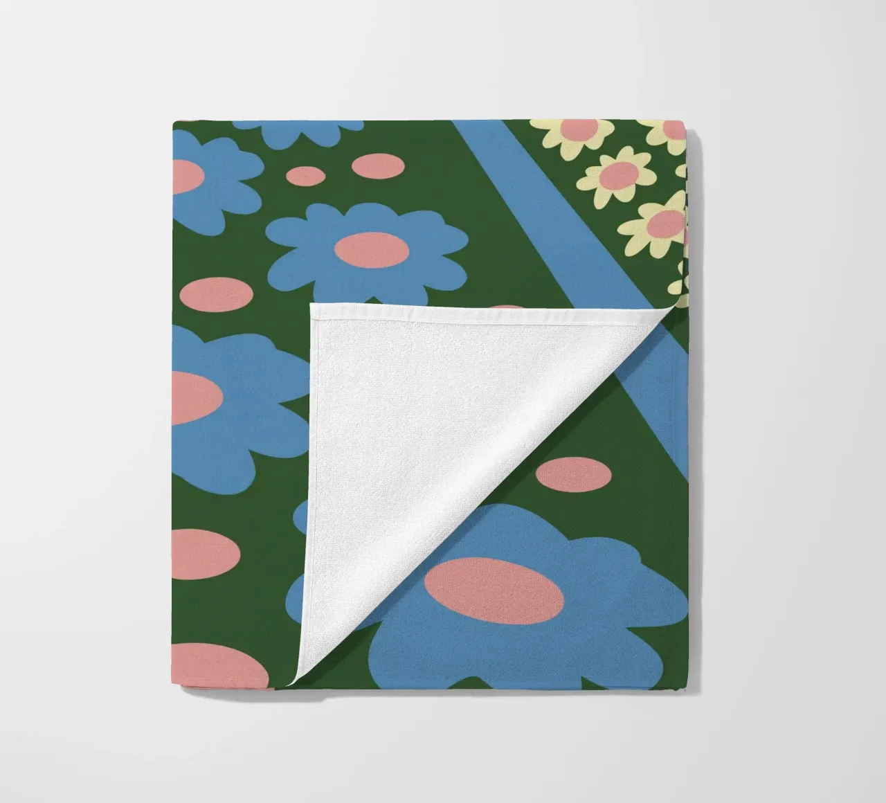 Design allegro del giardino fiorito telo mare da SPECIAL FLOWER PATTERNS