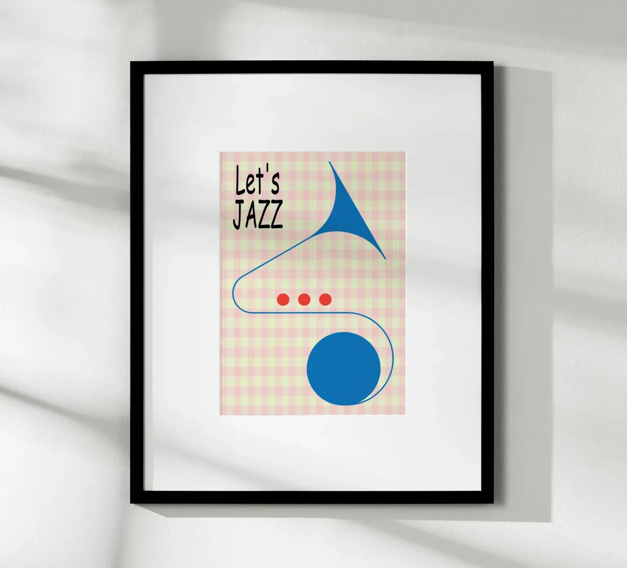 lets jazz poster by Deetooz