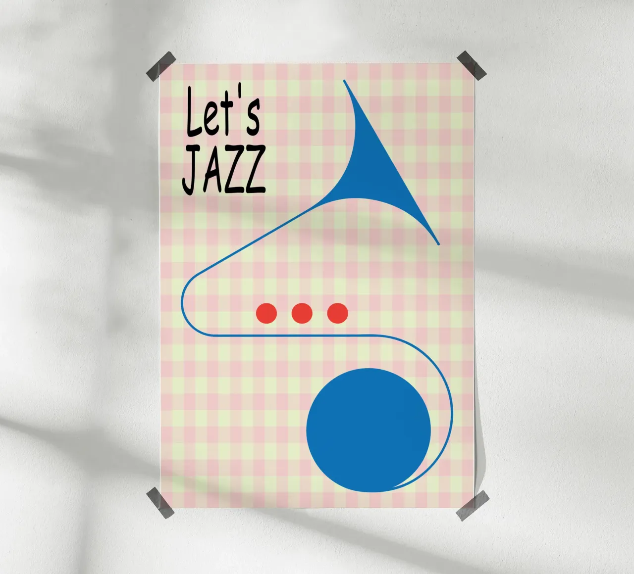 lets jazz poster by Deetooz