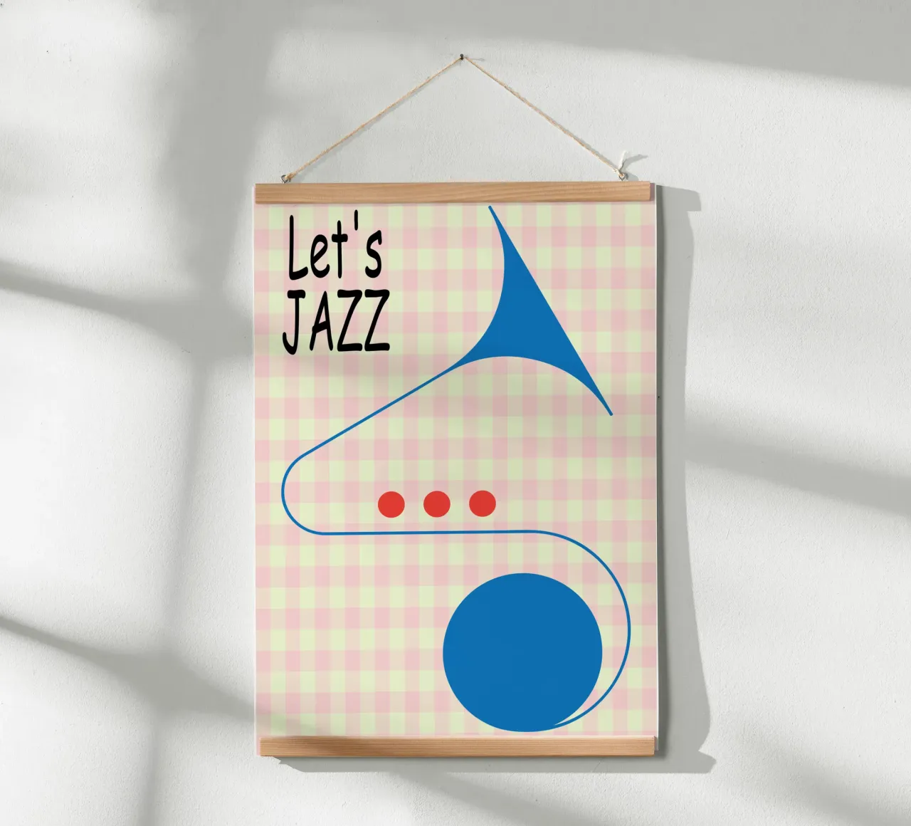 lets jazz poster by Deetooz