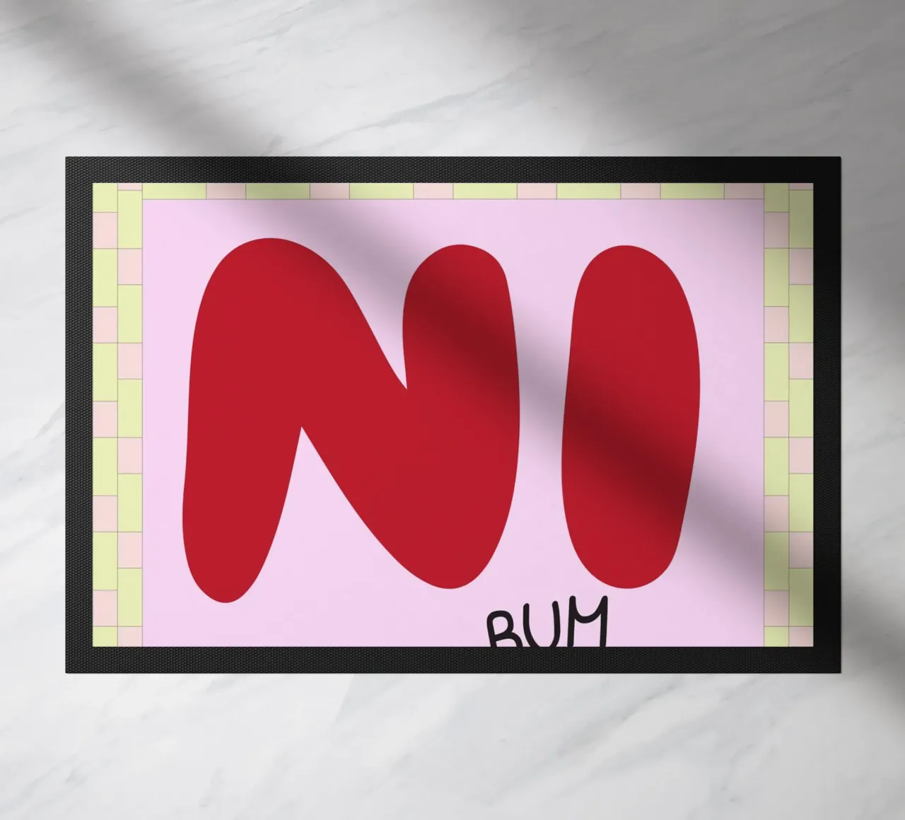 nice bum doormat by Deetooz