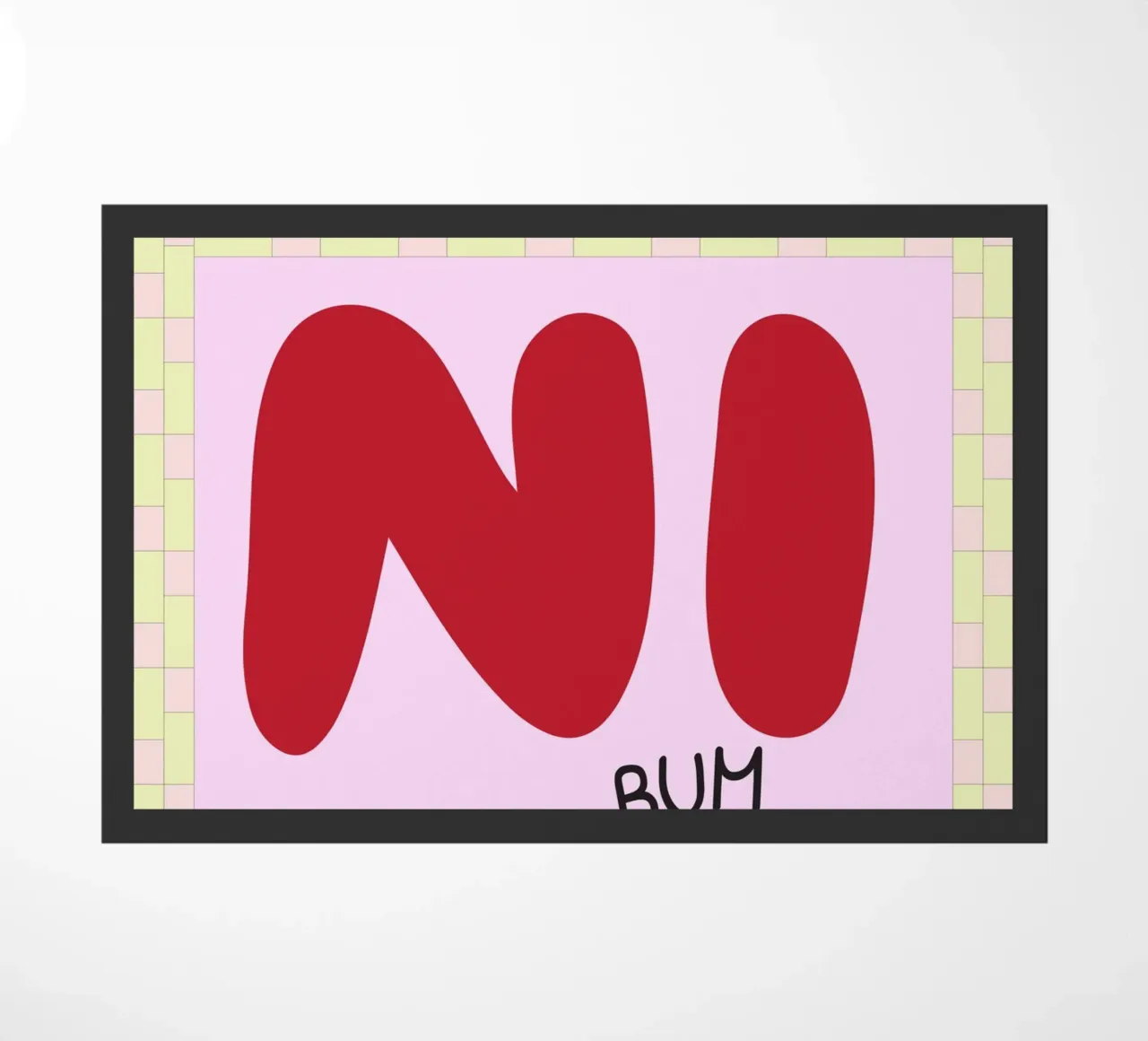 nice bum doormat by Deetooz