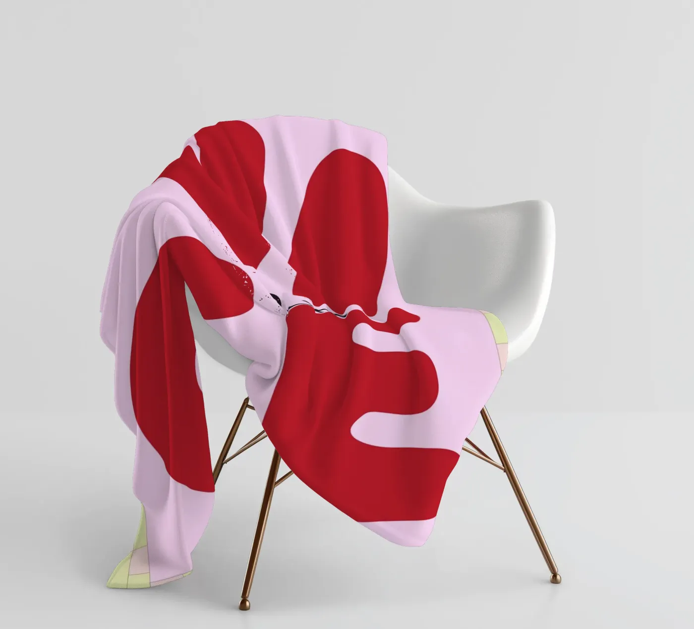 nice bum Fleecedecke von Deetooz